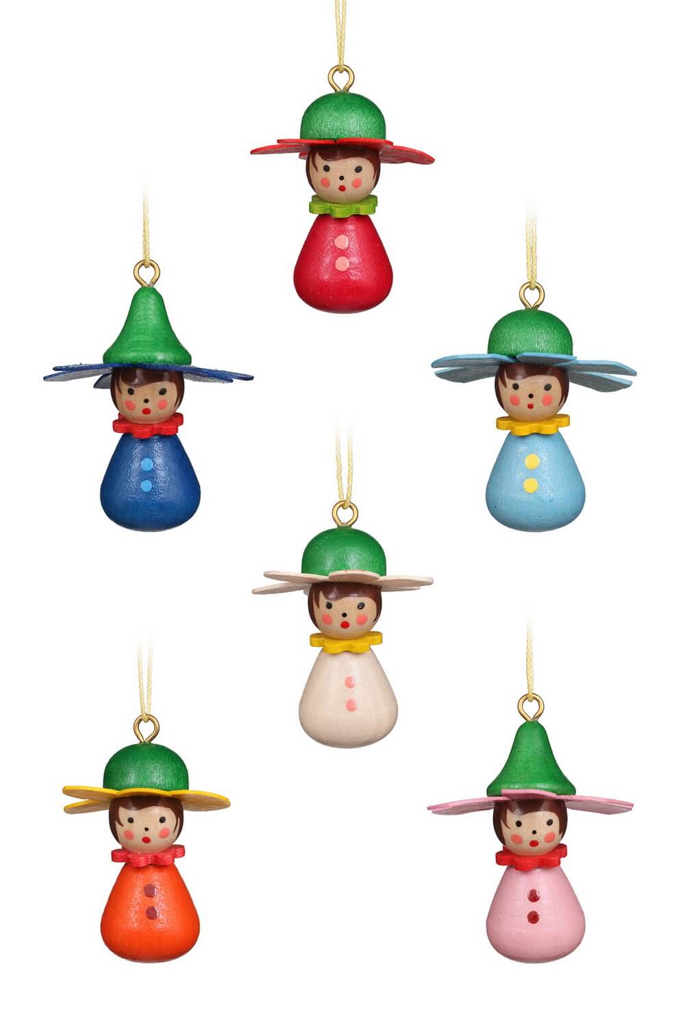 Hanging flower children, 6 pieces by Christian Ulbricht