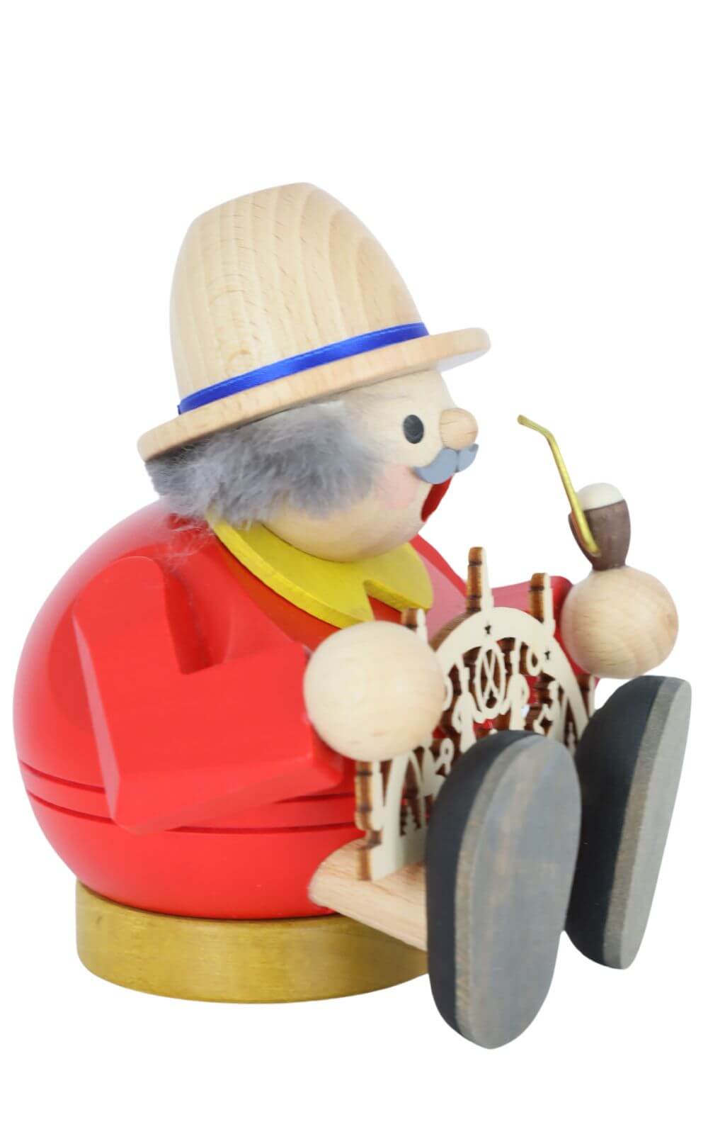 Räuchermann - Kugelräuchermännchen mit Schwibbogen von Richard Glässer_3