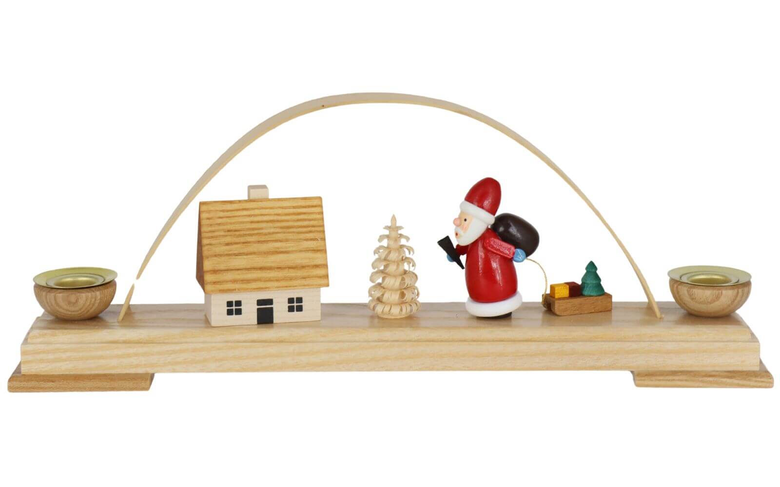 Candle arch with Santa Claus by Knuth Neuber_1