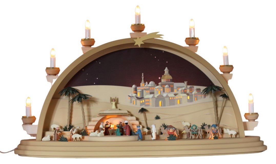 Candle Arch Birth of Christ by Klaus Kolbe_pic2