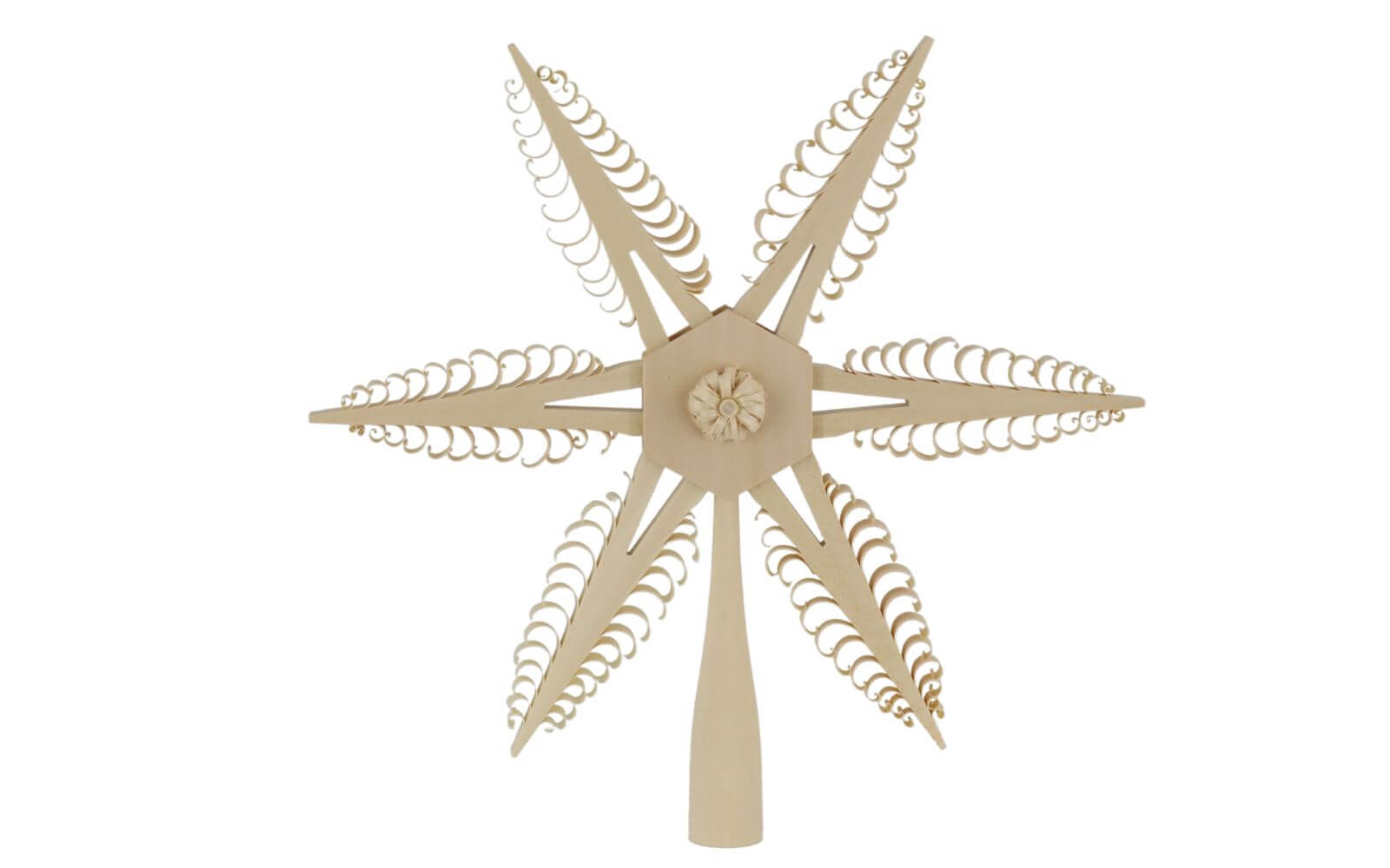 Christmas tree topper star, Diameter 24 cm by Martina Rudolph
