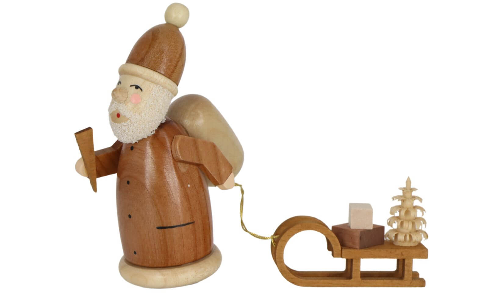 Santa Claus, natural, 10 cm by Knuth Neuber_3