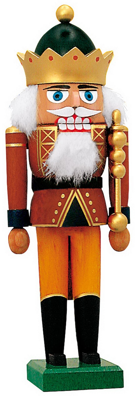 Nutcracker king with crown, 29 cm by KWO
