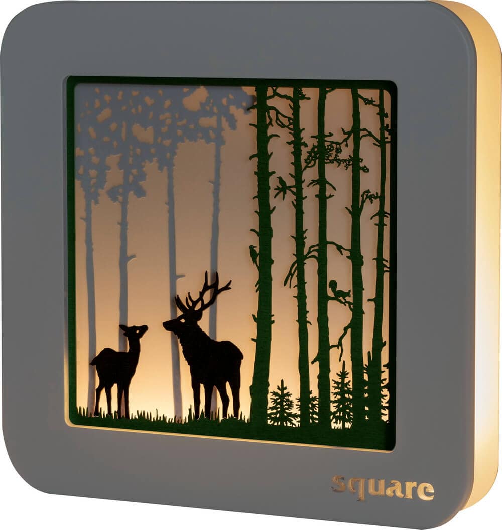 LED mural Square forest by Weigla_1
