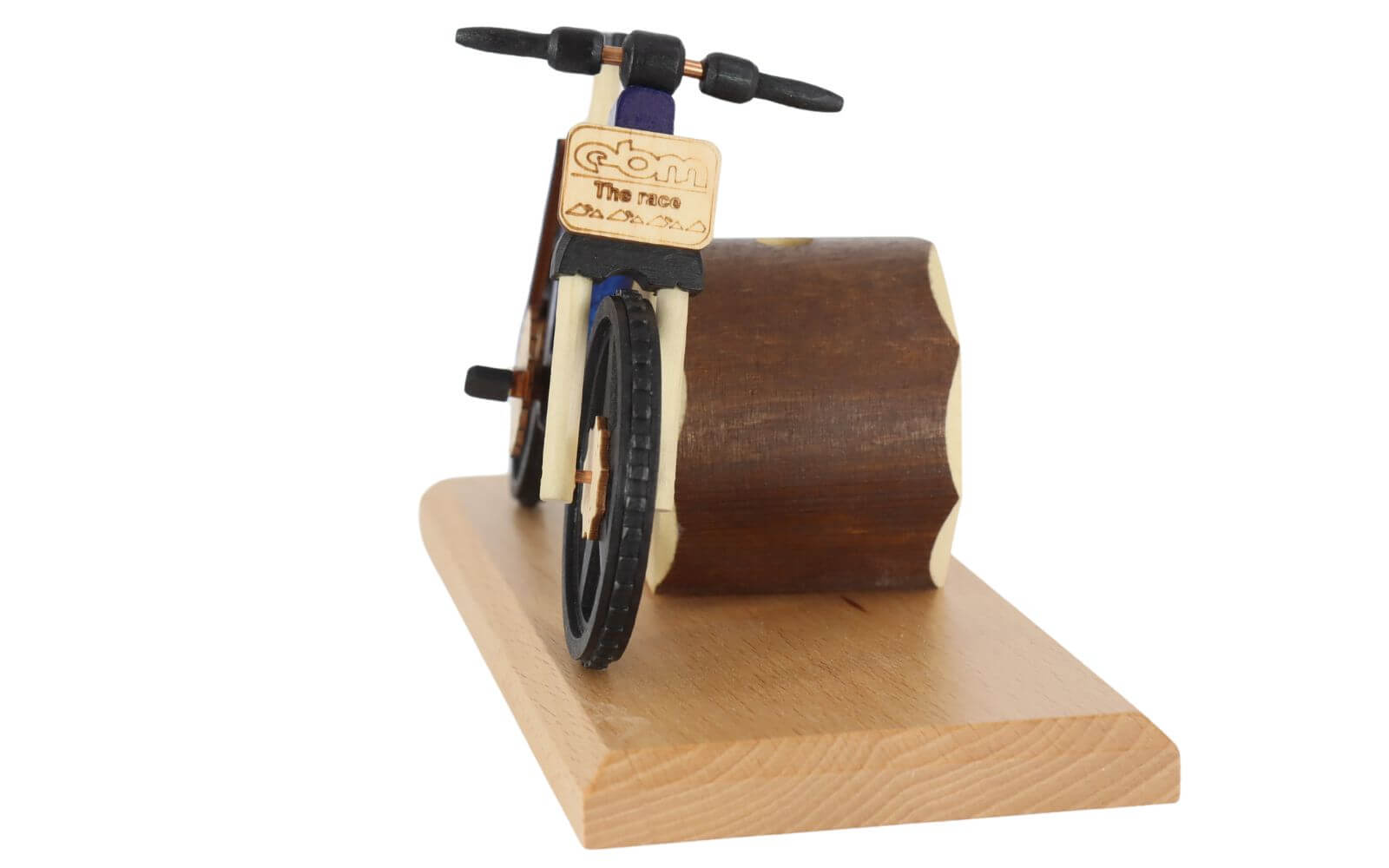 Smoking men - Smoking bike EBM Edition, blue by Gerd Hofmann_3