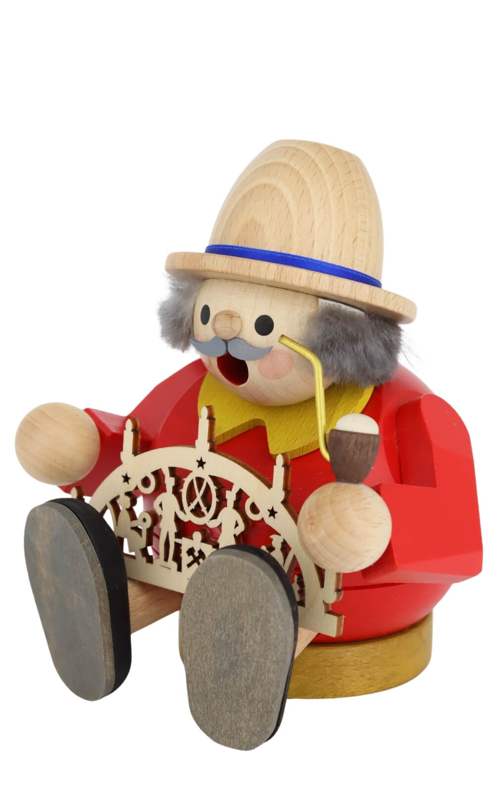 Smoking Man - Round Smoking Man with Schwibbogen by Richard Glässer_2