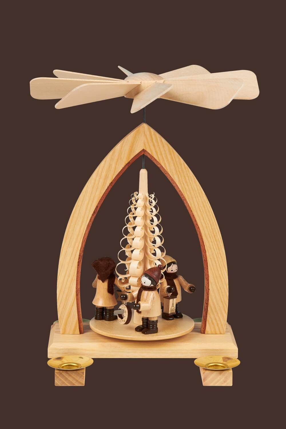 Christmas pyramid Lampionkinder, 26 cm by Heinz Lorenz_2