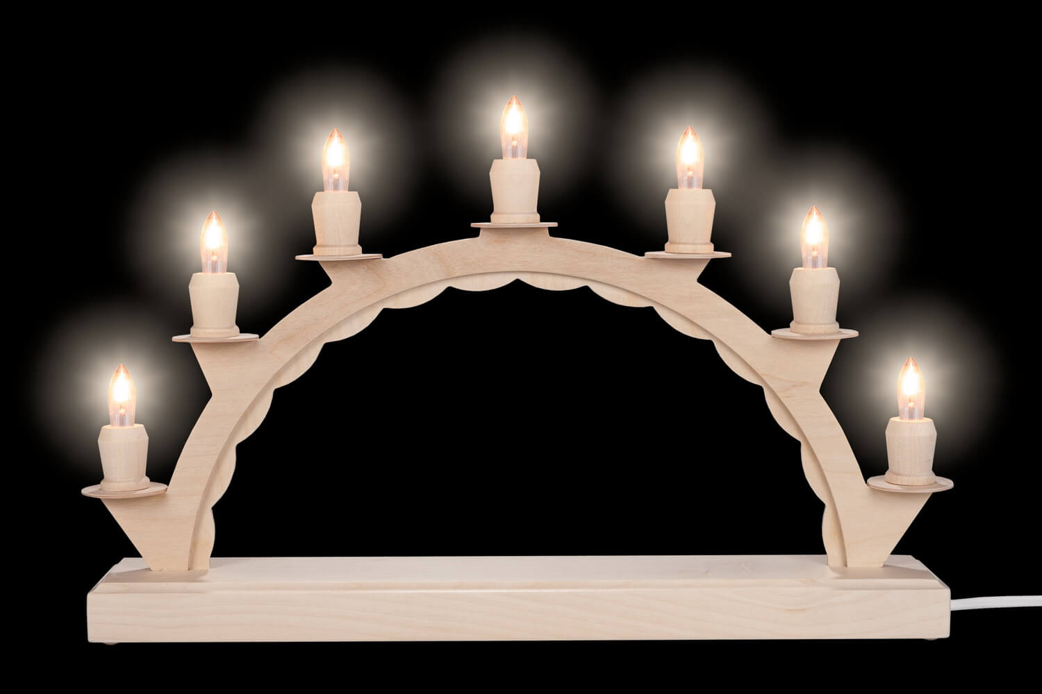LED Candle arch empty arch electrically illuminated by SEIFFEN.COM_1