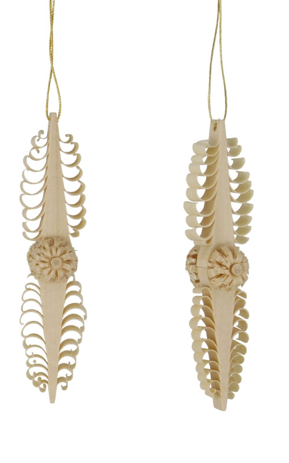 Hanging Christmas tree decorations, 2 pieces by Martina Rudolph