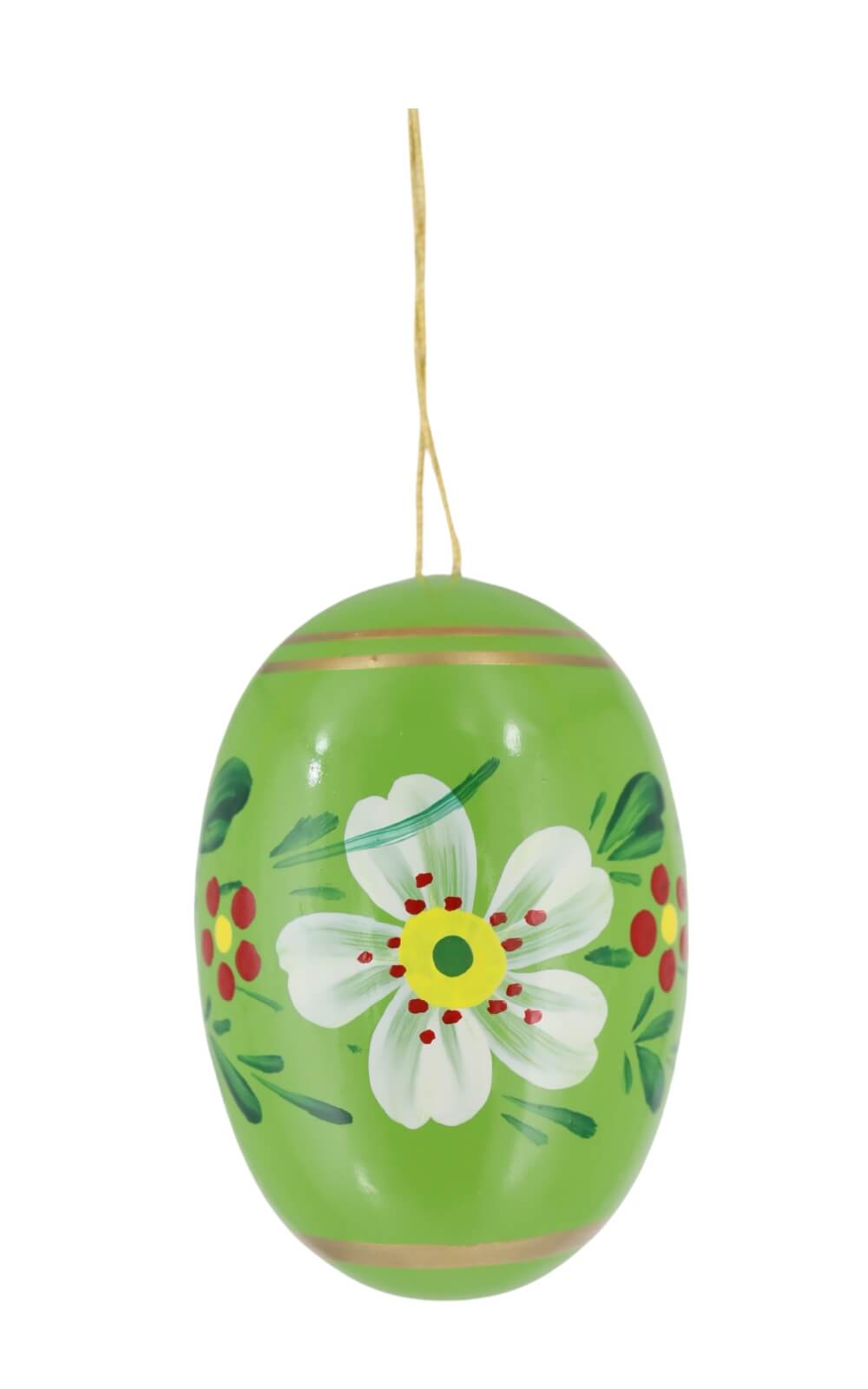 Easter egg green with flowers by Figurenland Uhlig GmbH_1