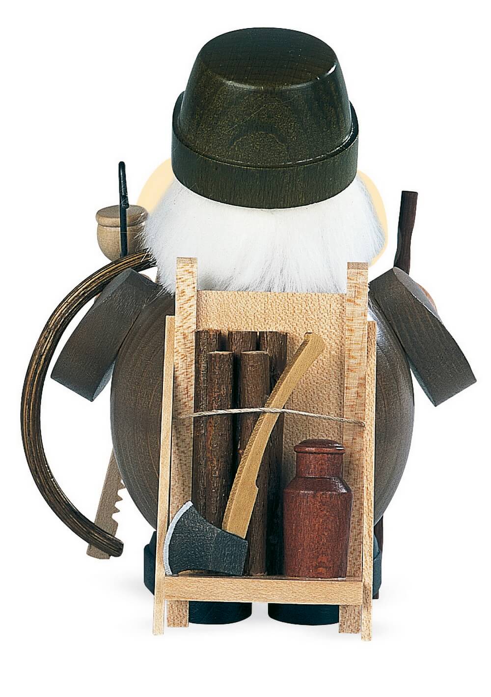 Smoking man lumberjack from Müller Kleinkunst picture 2