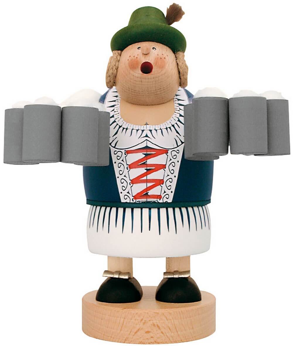 Smoking man innkeeper, 20 cm from KWO