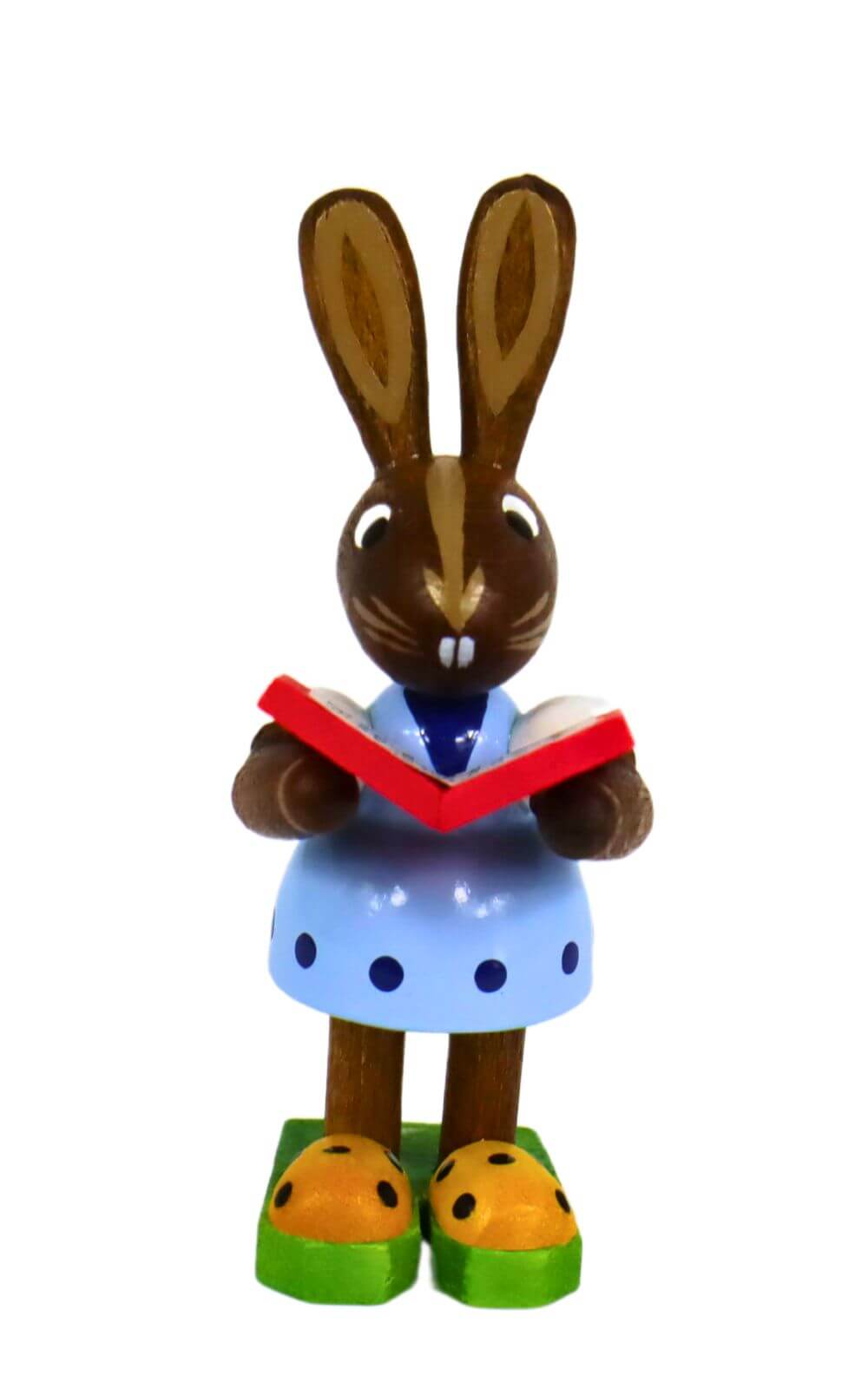 Easter Bunny - Girl with book by Figurenland Uhlig GmbH