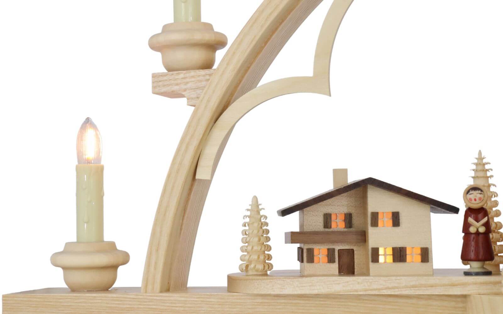 LED candle arch Alpine village, 64 cm by Müller Kleinkunst_pic3