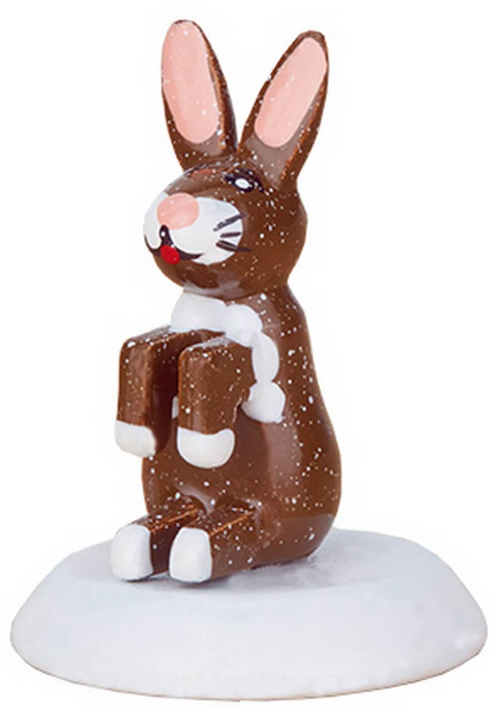 Winter child set of 6 hares from Hubrig Volkskunst