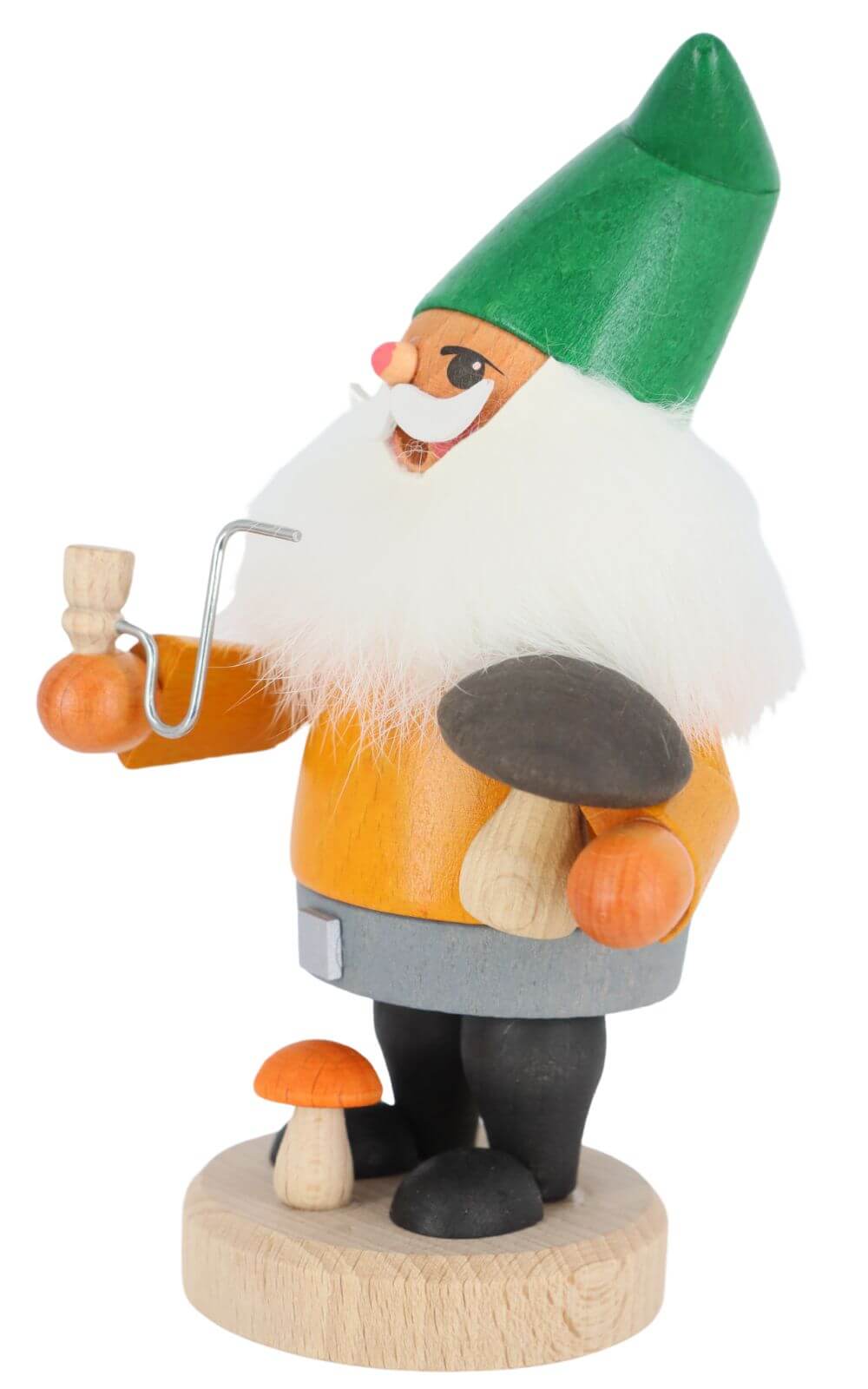 Räuchermännchen Zwerg mit Pilzen von Karl Werner_2