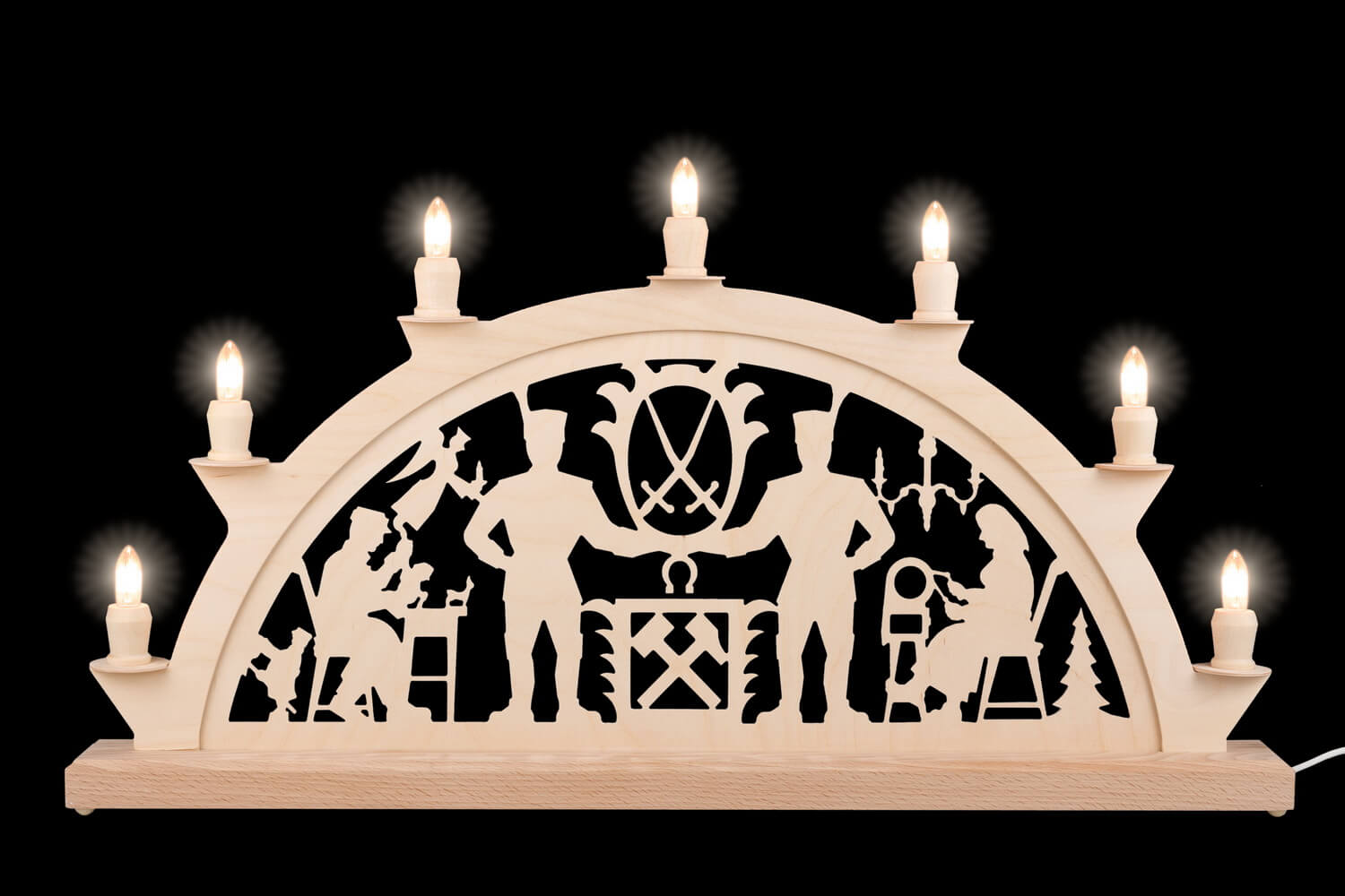 LED Candle Arch Schwarzenberger by SEIFFEN.COM_1