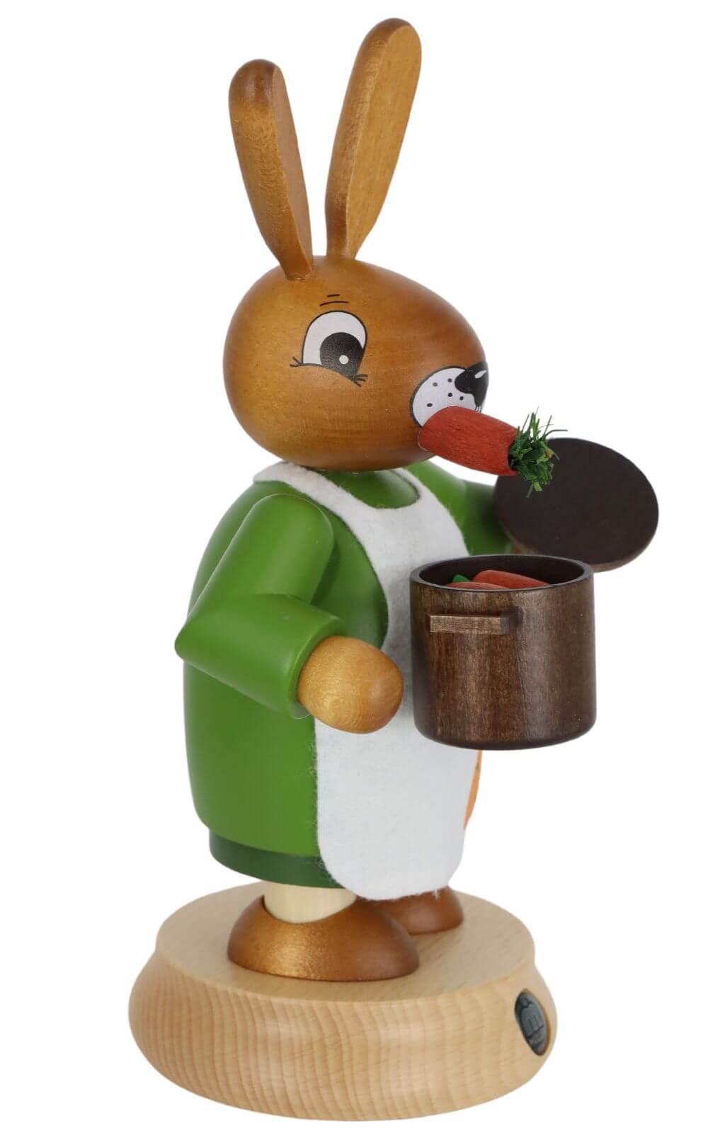 Smoking man Easter bunny rabbit woman by Müller Kleinkunst_2