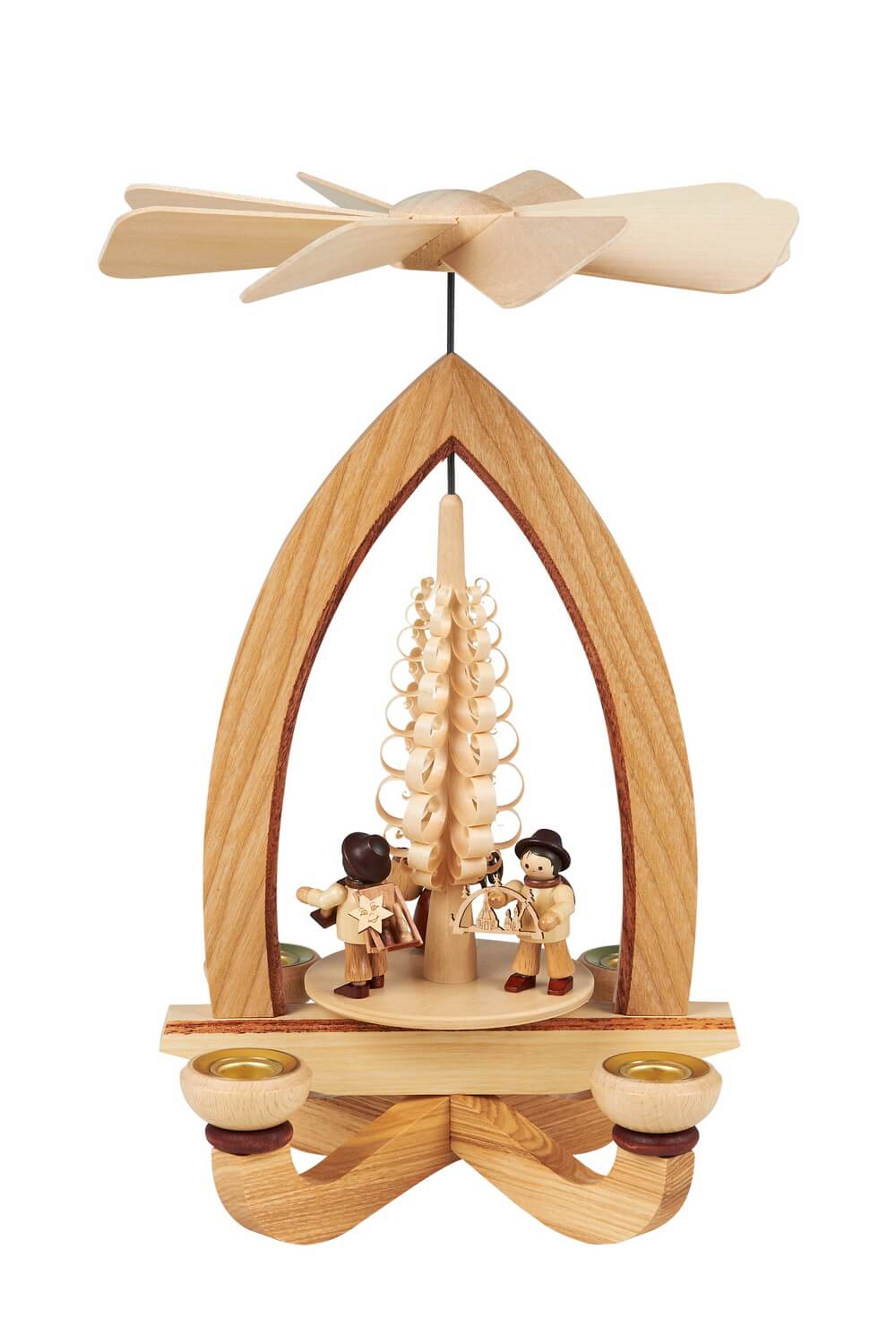 Christmas pyramid merchants, 28 cm by Heinz Lorenz_1