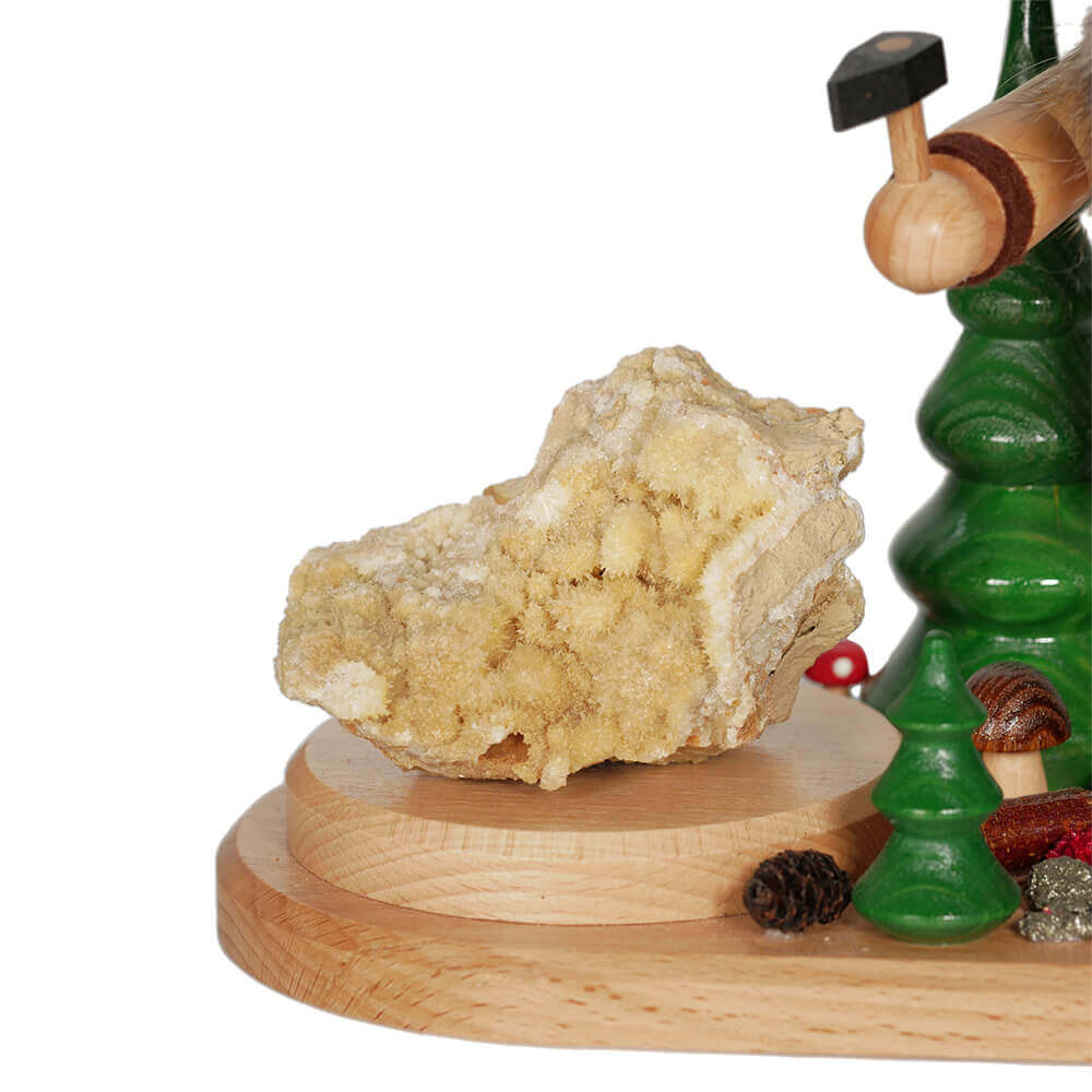 Smoking man gnome Hauer, 26 cm by DWU Drechselwerkstatt Uhlig_2
