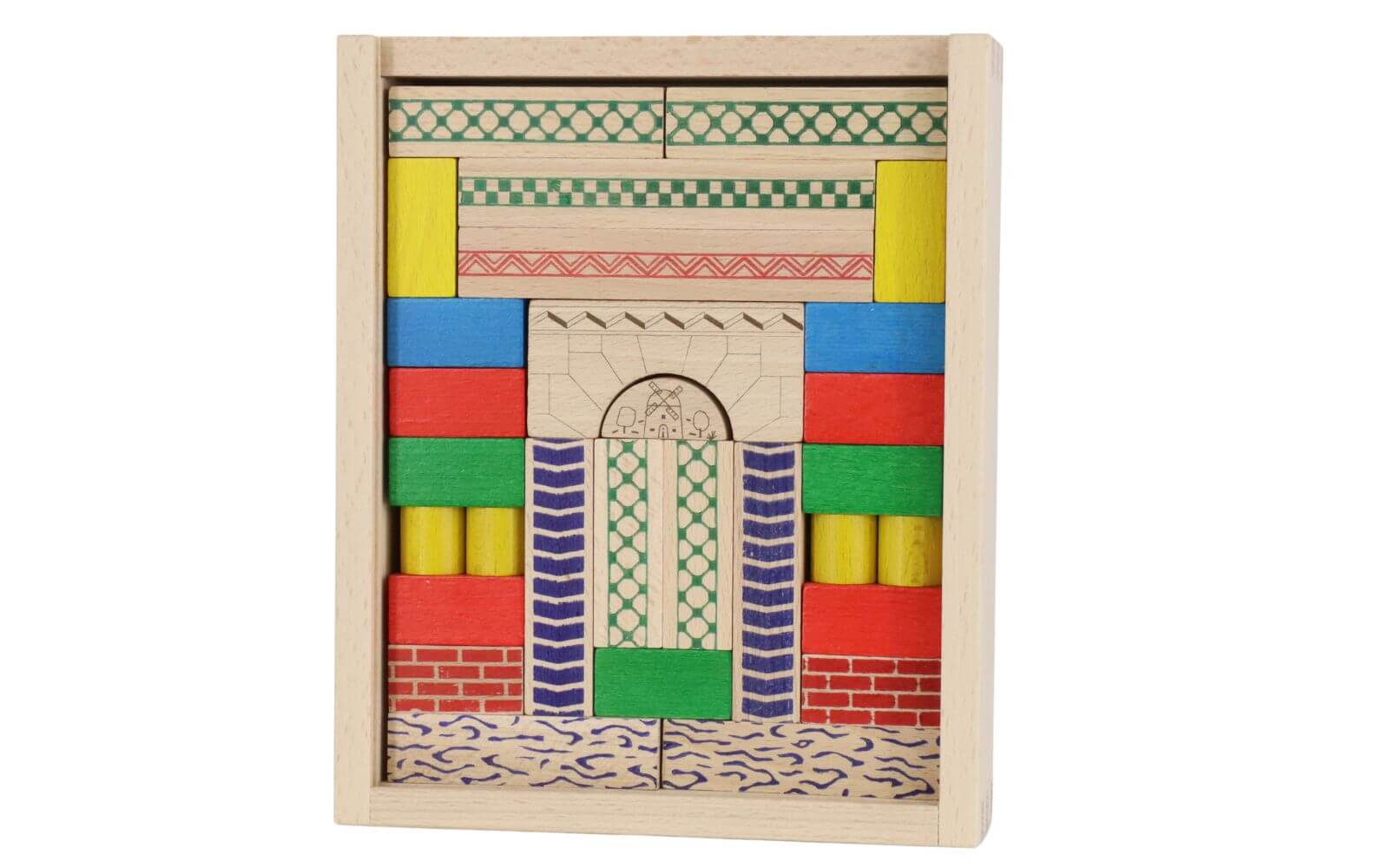 Junior 6 construction set with 48 building blocks by Ebert GmbH_1