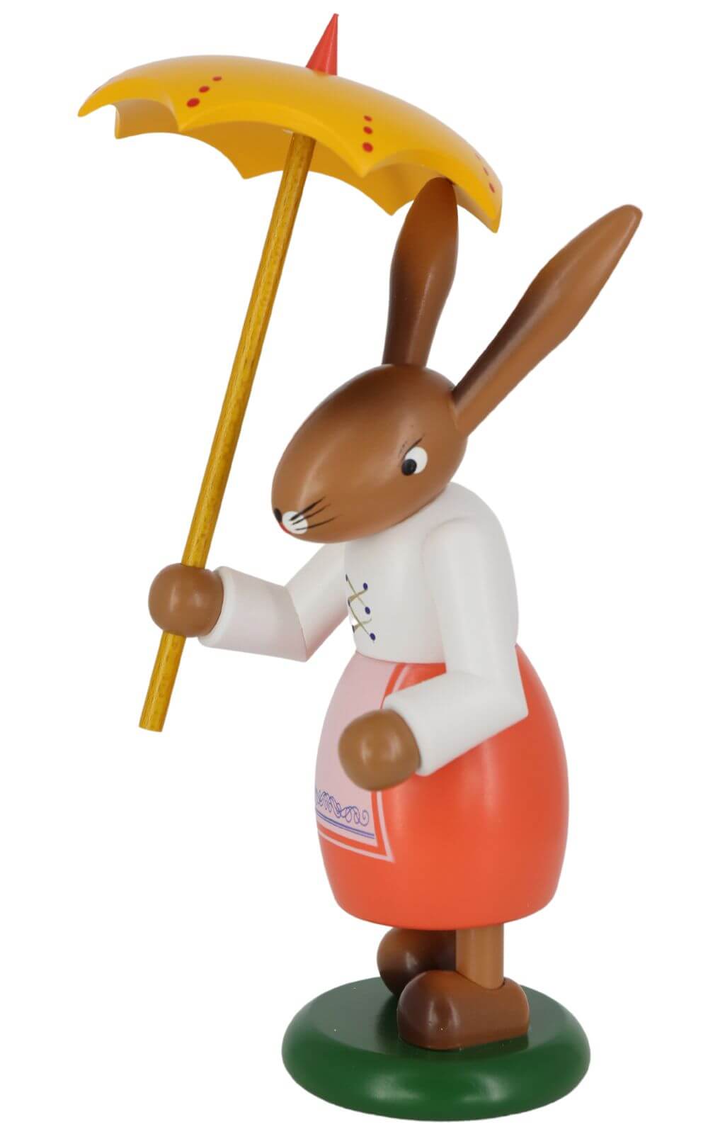 Häsin mit Schirm, 21 cm von SEIFFEN.COM_3