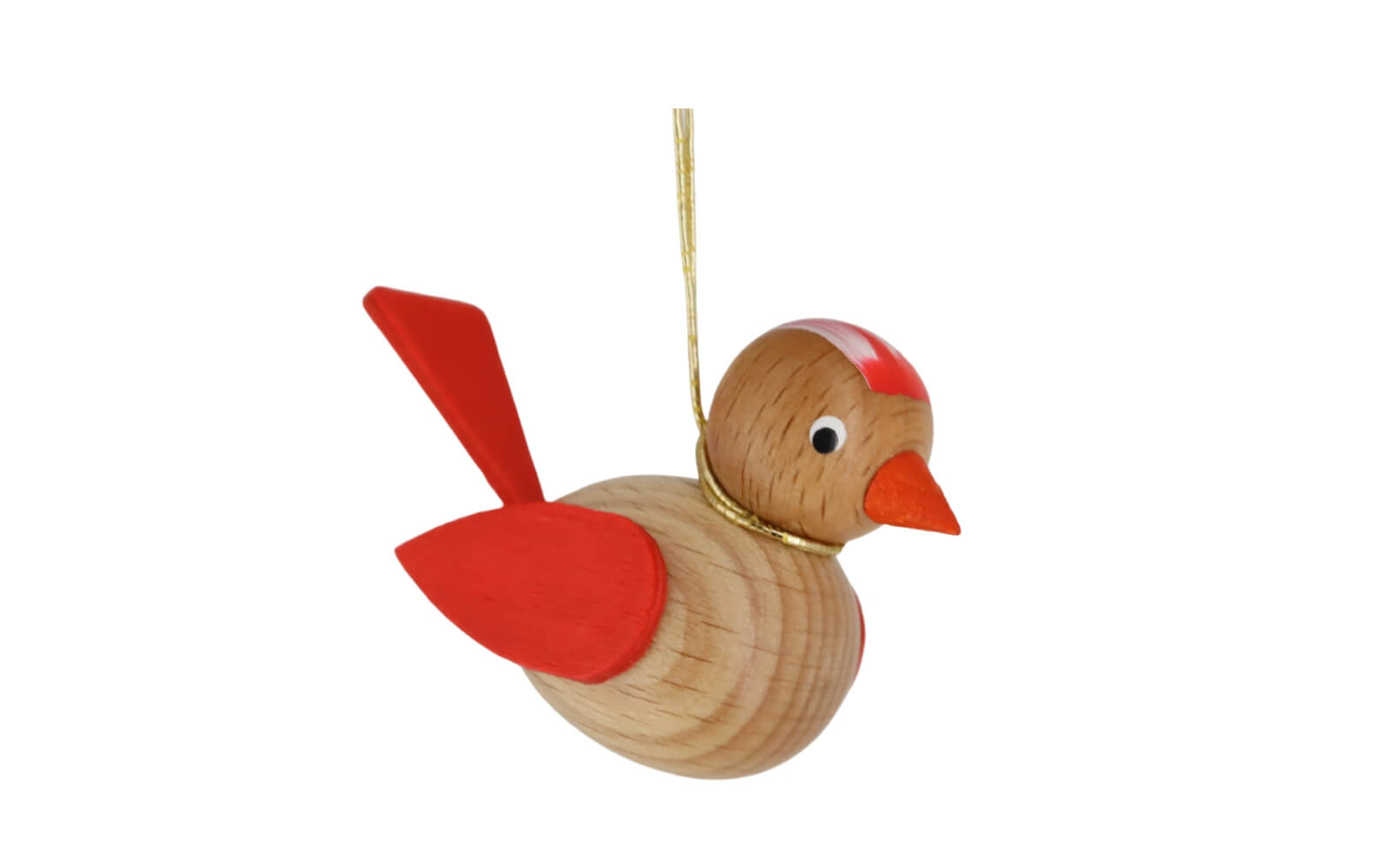 German Spring Figurin birds, 2 pieces colored_3