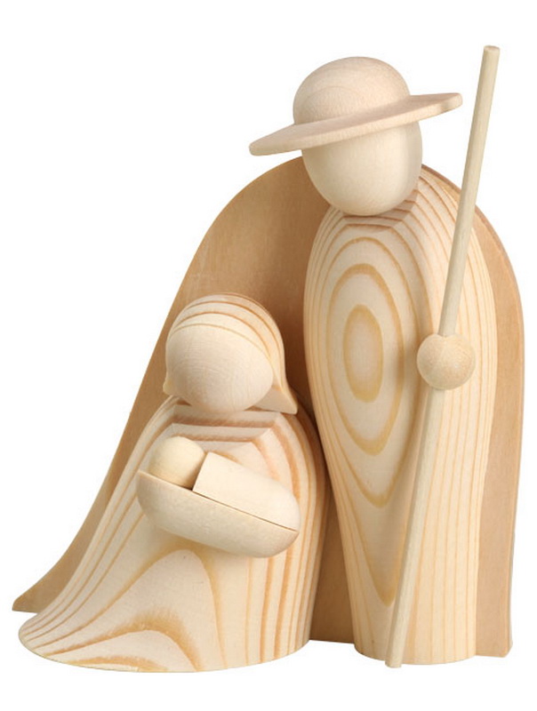 Miniature Geborgenheit, natural, 8 cm by Robbi Weber