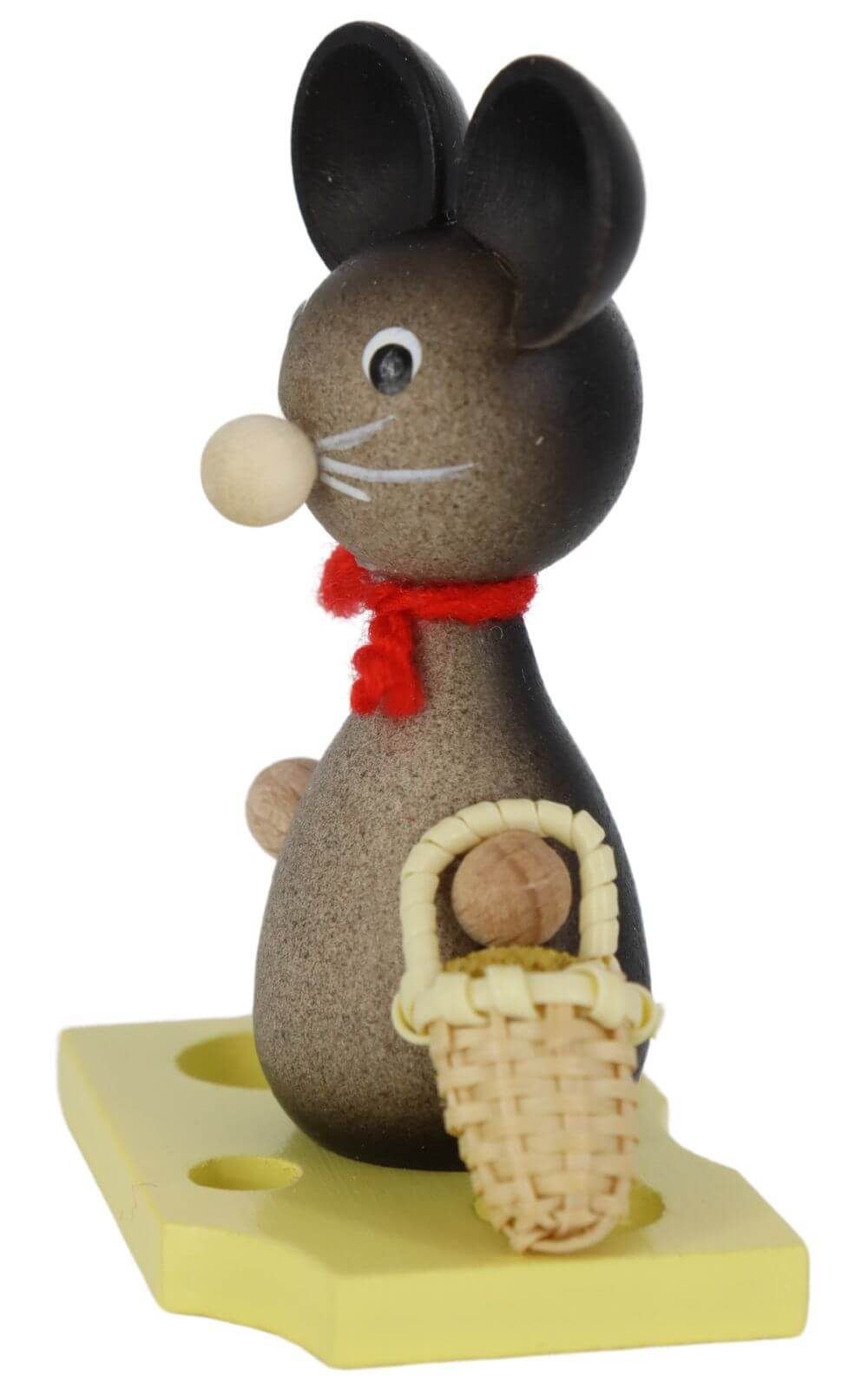 Baby mouse with flower basket, 7 cm by Volker Zenker_3