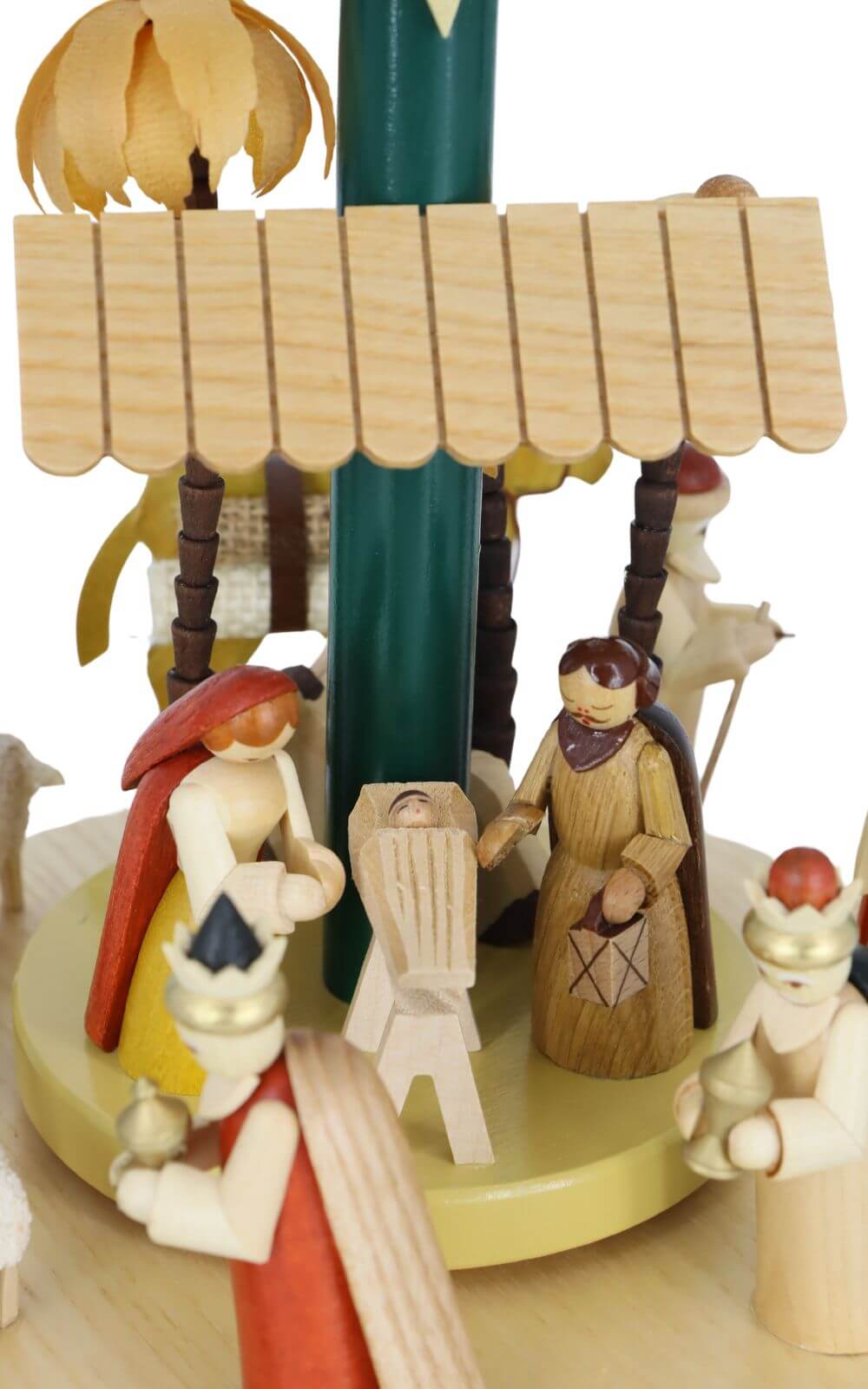 Christmas pyramid Nativity, colored, 40 cm by Richard Glässer_3