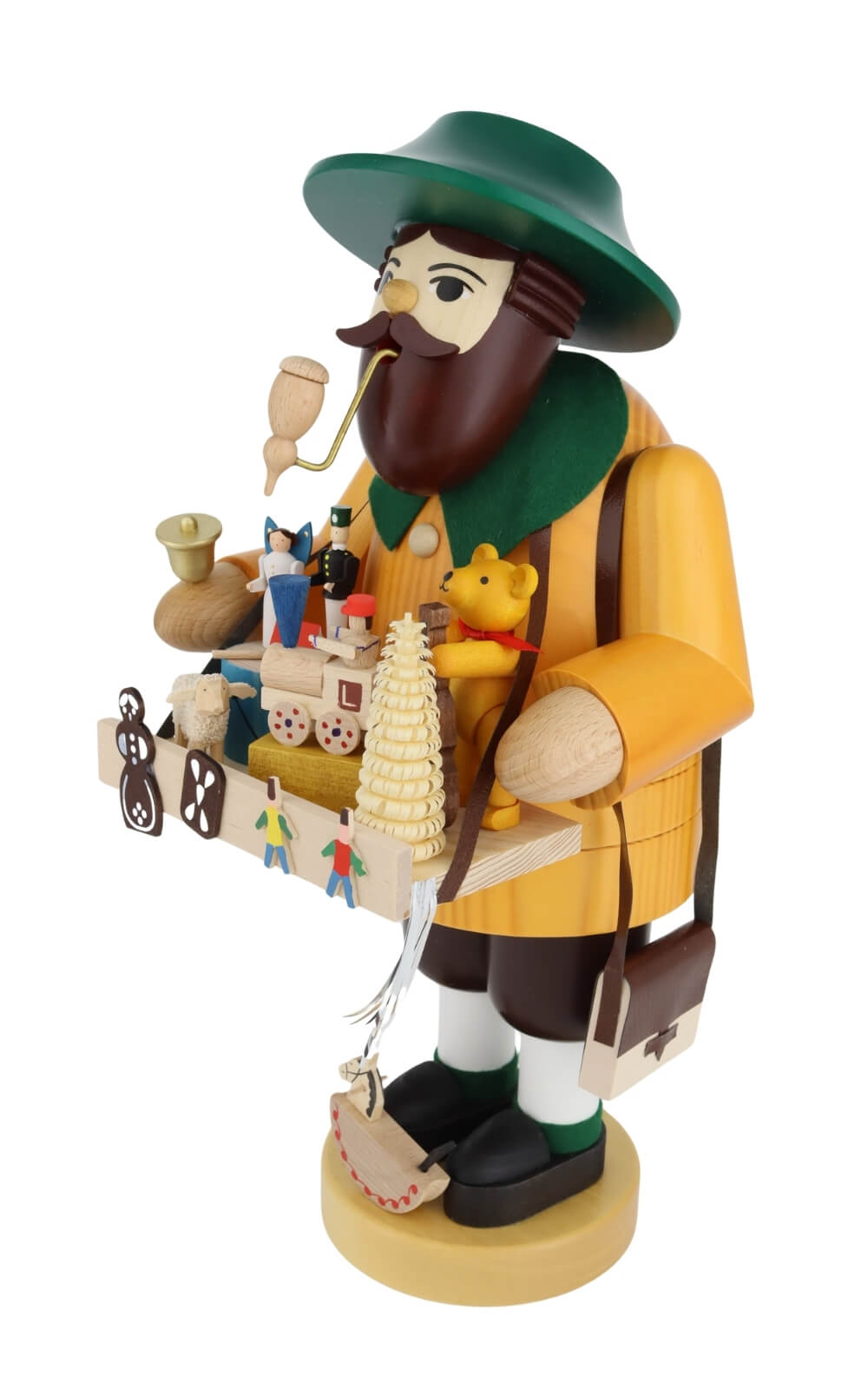 Smoking Man Toy Dealer, 36 cm / 14 inch by Richard Glässer