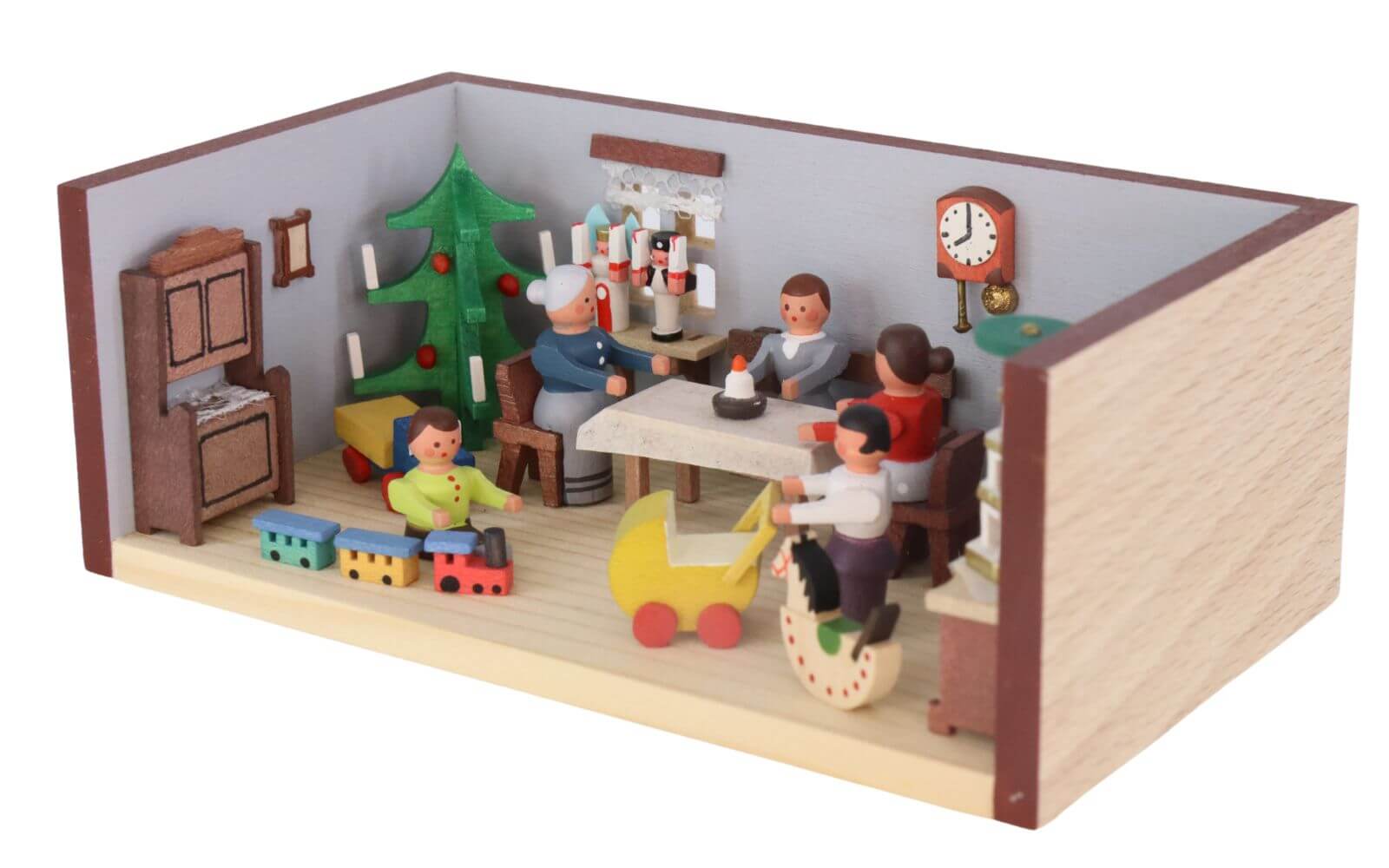 Miniature Christmas parlor by Gunter Flath_3