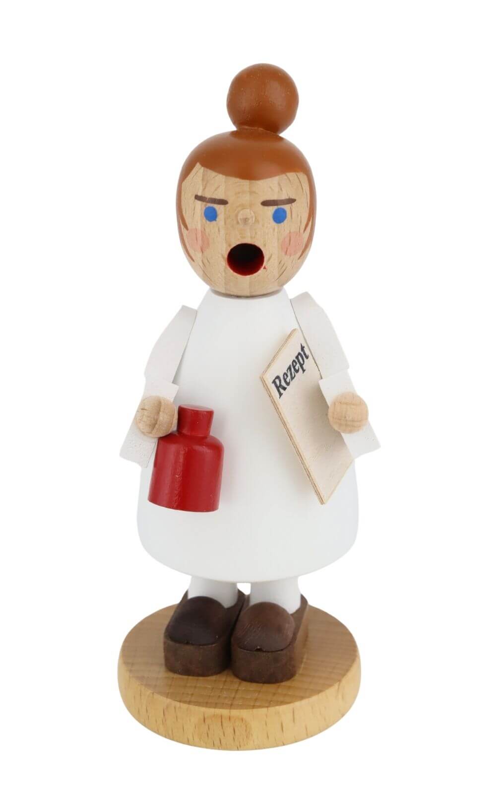 Smoking Man Doctor, 11 cm / 4,3 inch by Richard Glässer_1