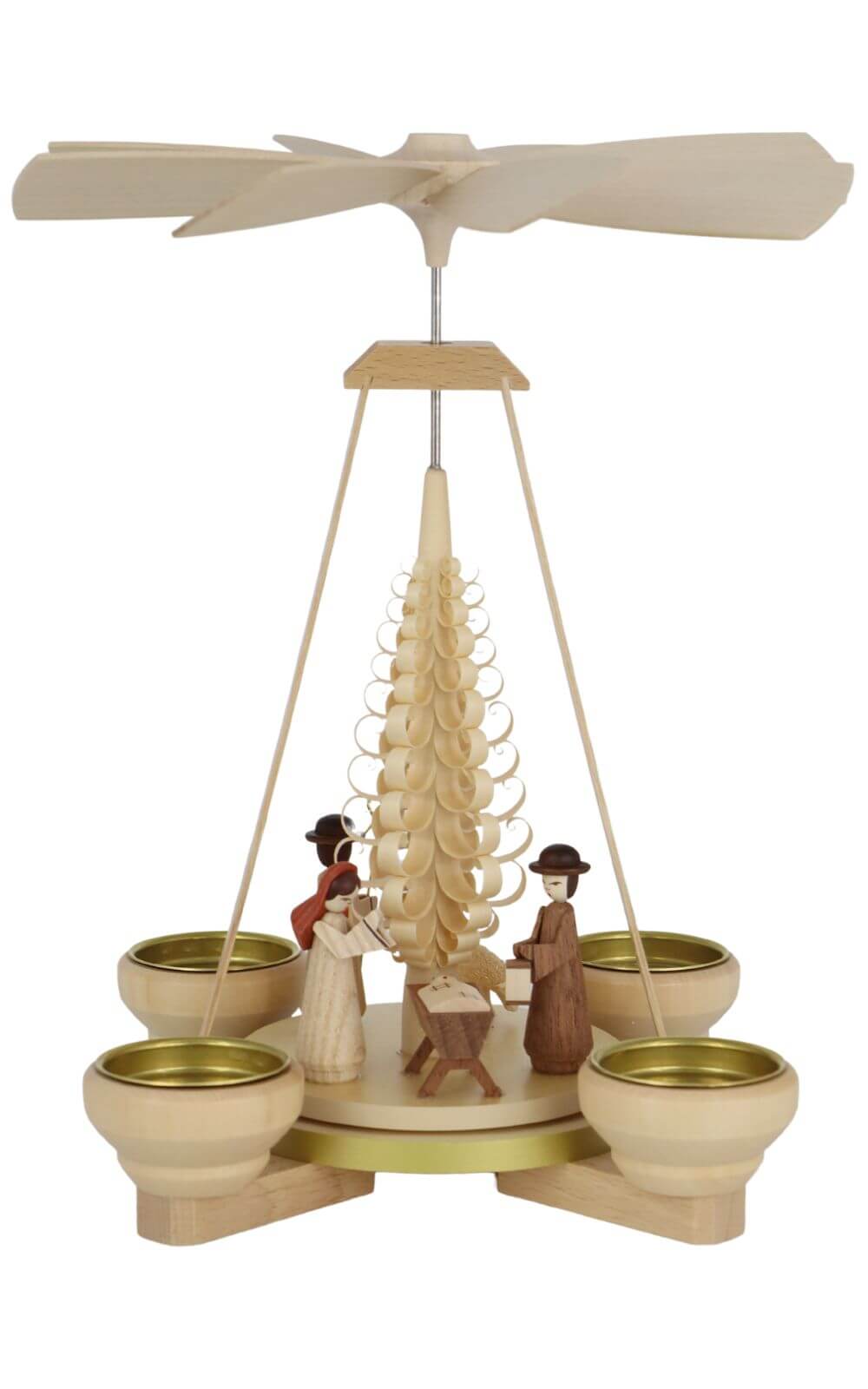 Christmas pyramid Nativity, 24 cm by Müller Kleinkunst_1