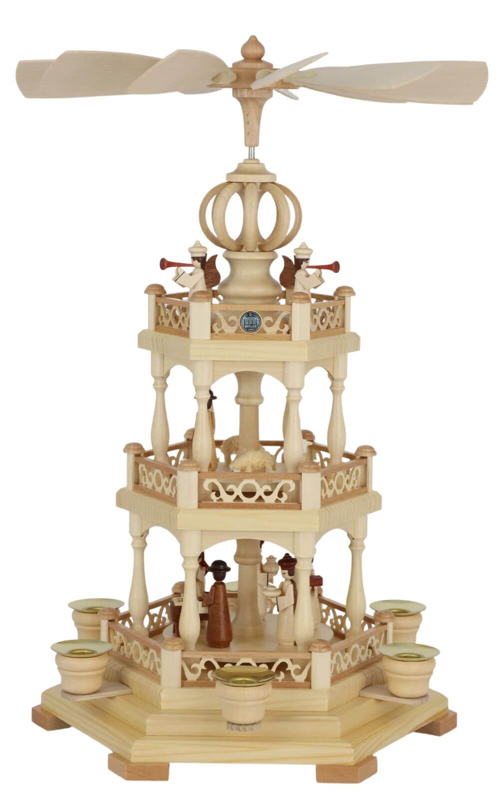 Christmas pyramid Holy Story, 44 cm by Müller Kleinkunst_1