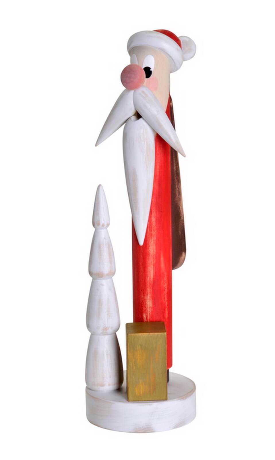Smoking man Shabby Chic Santa Claus, 40 cm from KWO
