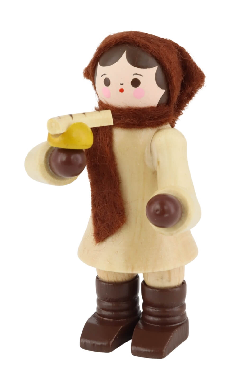 Mother with Bratwurst, 6 cm/2.36 in, natural by Romy Thiel_1