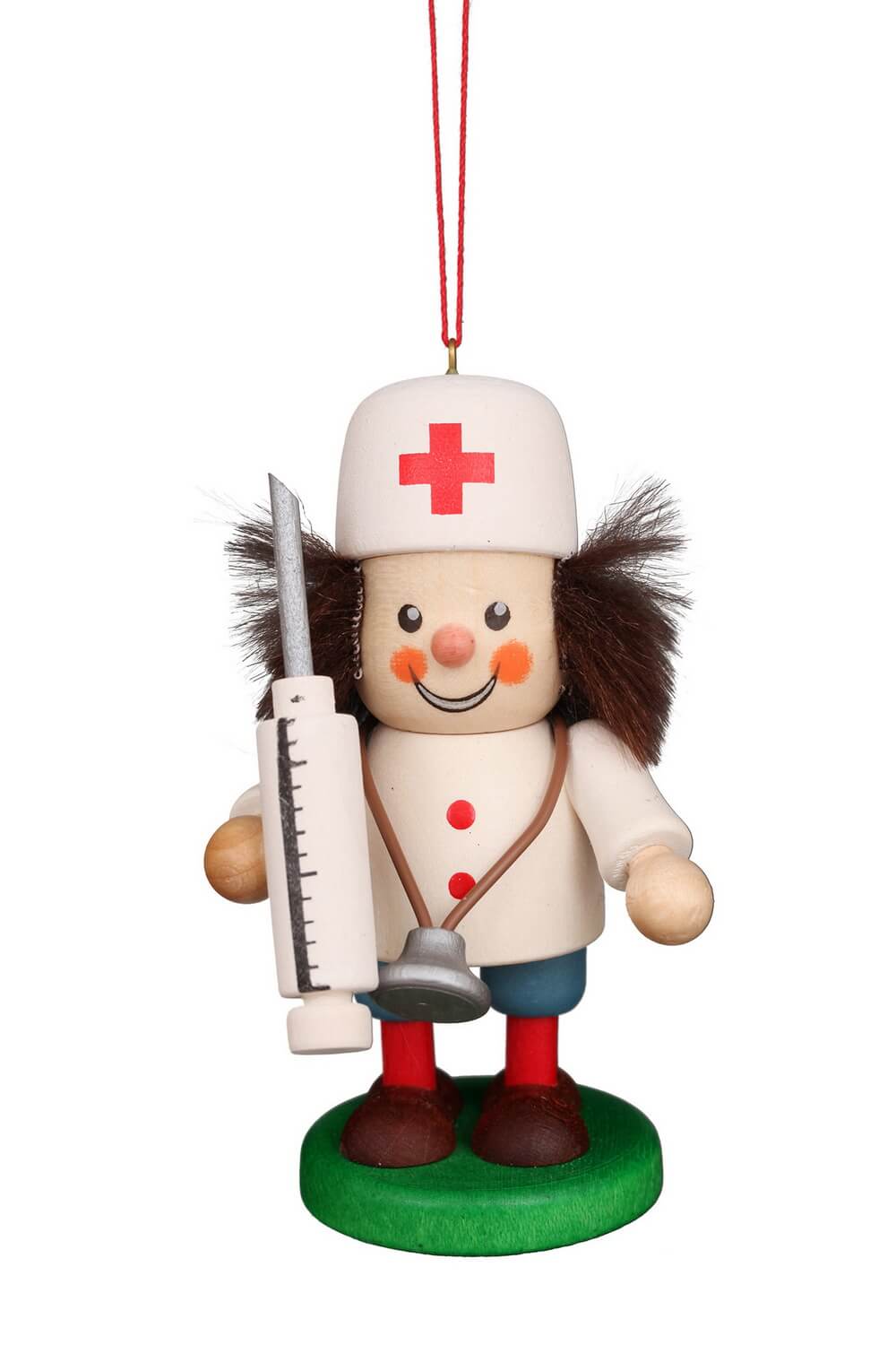 Christmas tree decoration Strolch doctor, 10 cm by Christian Ulbricht