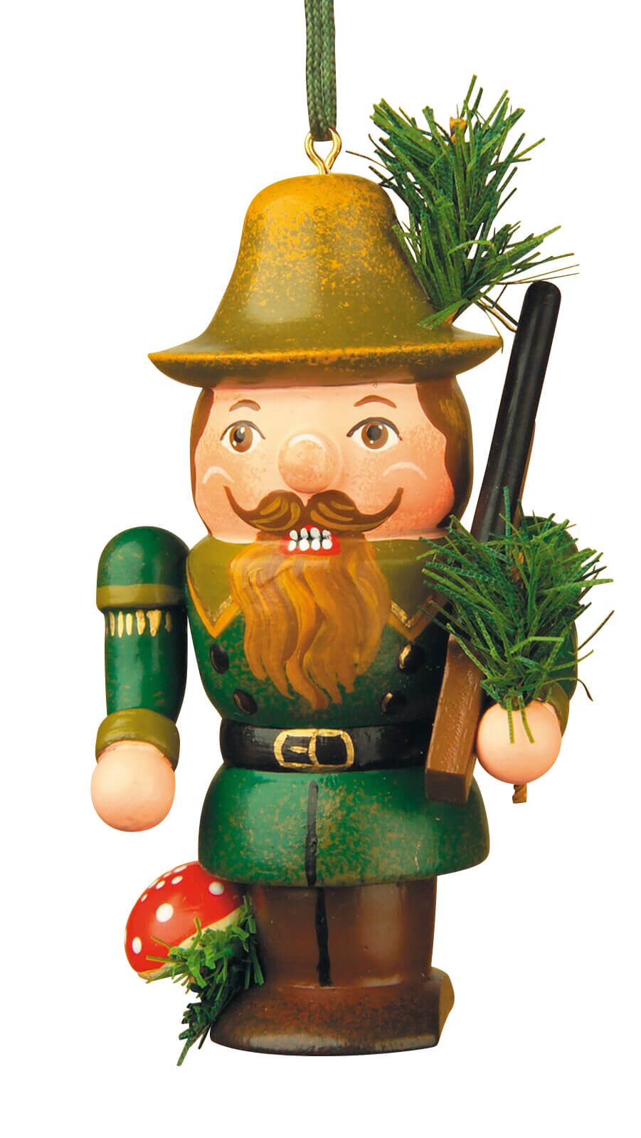 Christmas tree decoration nutcracker forester by Hubrig Volkskunst