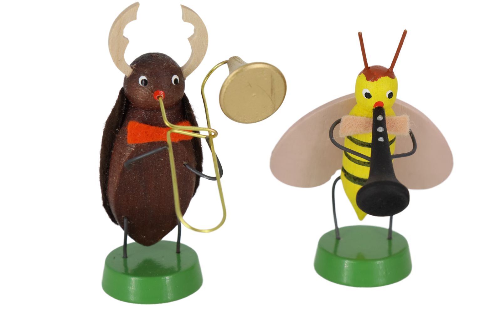 Spring band with 4 beetle musicians, 7 cm by Volker Zenker_3