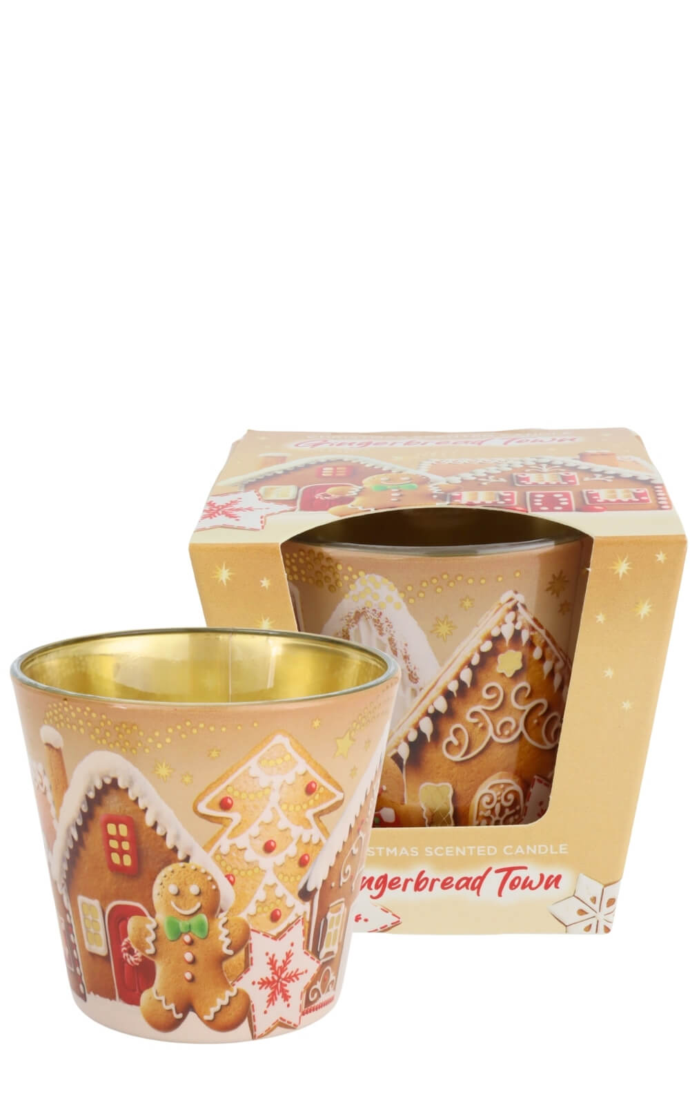 EWA Scented Candle Gingerbread Town - Ø 90 mm & 90 mm height_4