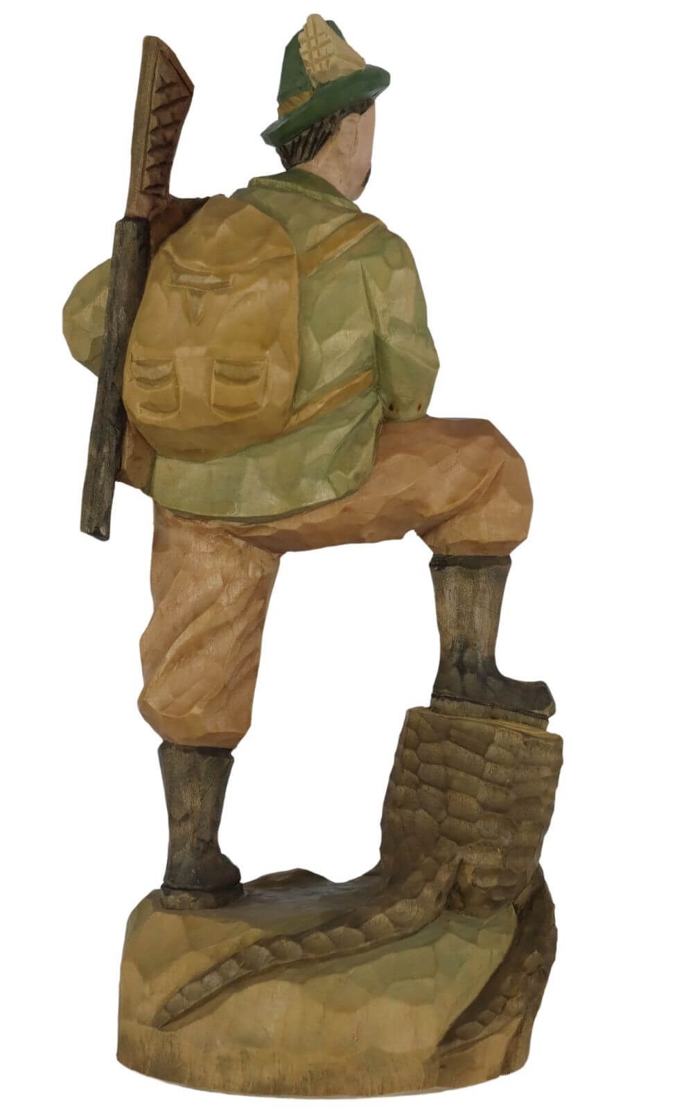 Forester, colored and carved, 26 cm by Schnitzkunst aus dem Erzgebirge_2
