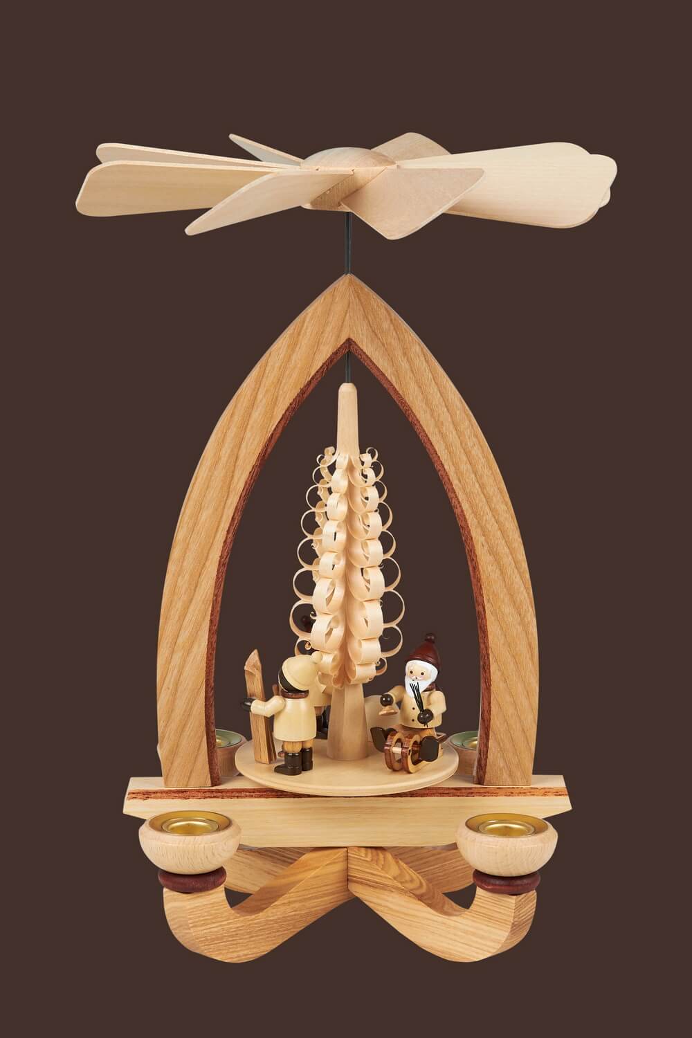 Christmas pyramid Christmas motif, 28 cm by Heinz Lorenz_1