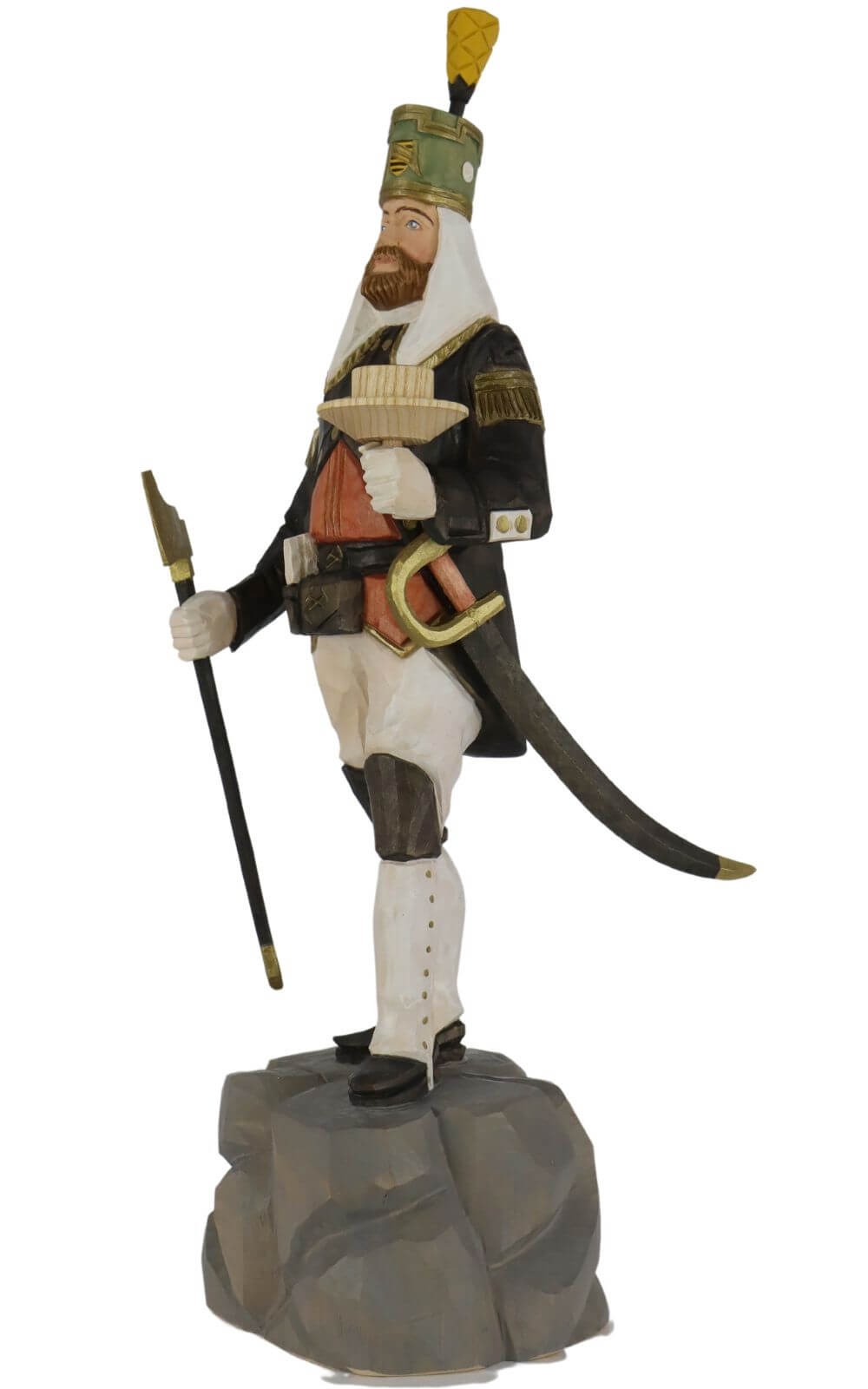 Annaberger Obersteiger, 20 cm, coloured by Schnitzkunst aus dem Erzgebirge_1
