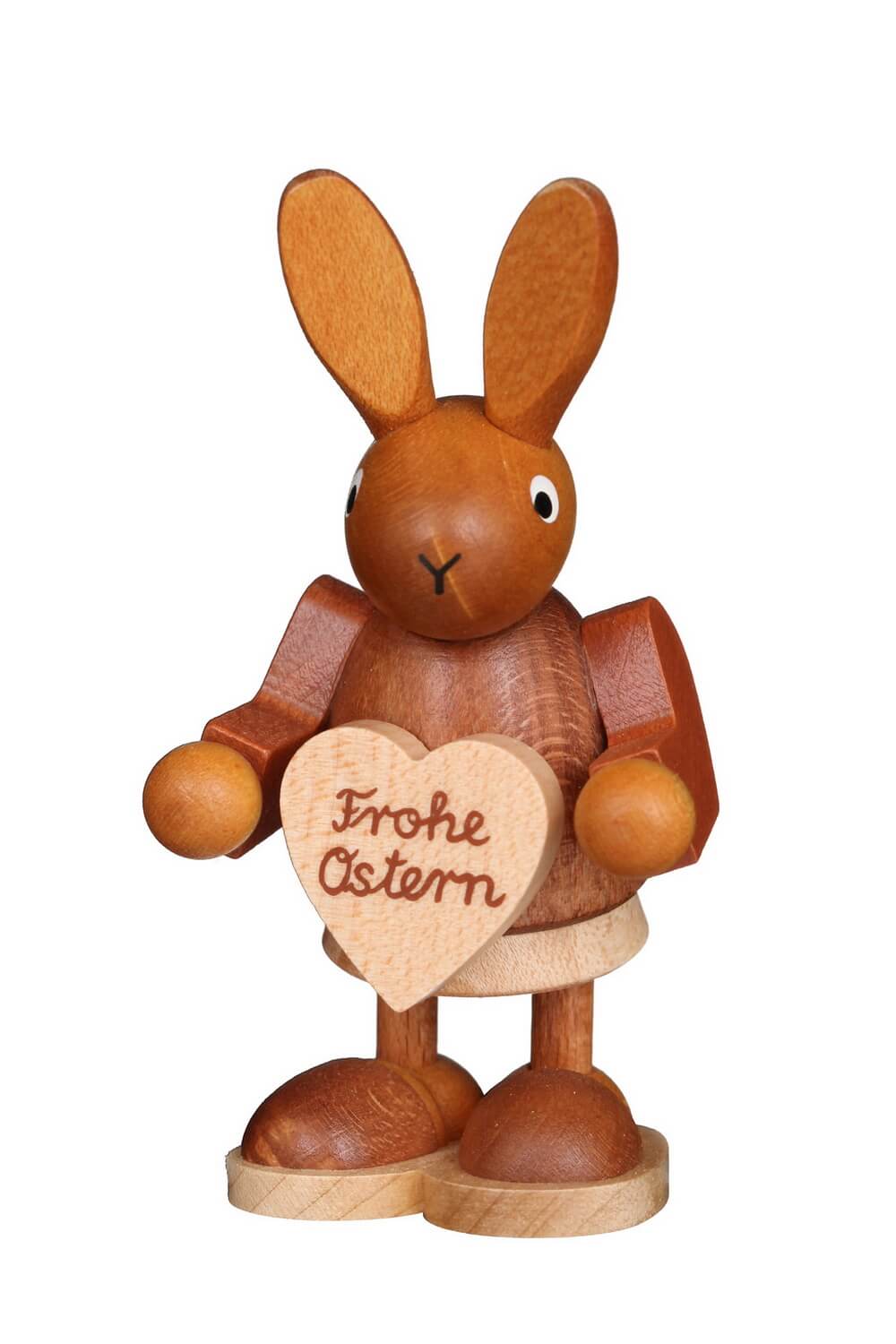 Easter bunny rabbit with heart, 9 cm by Christian Ulbricht