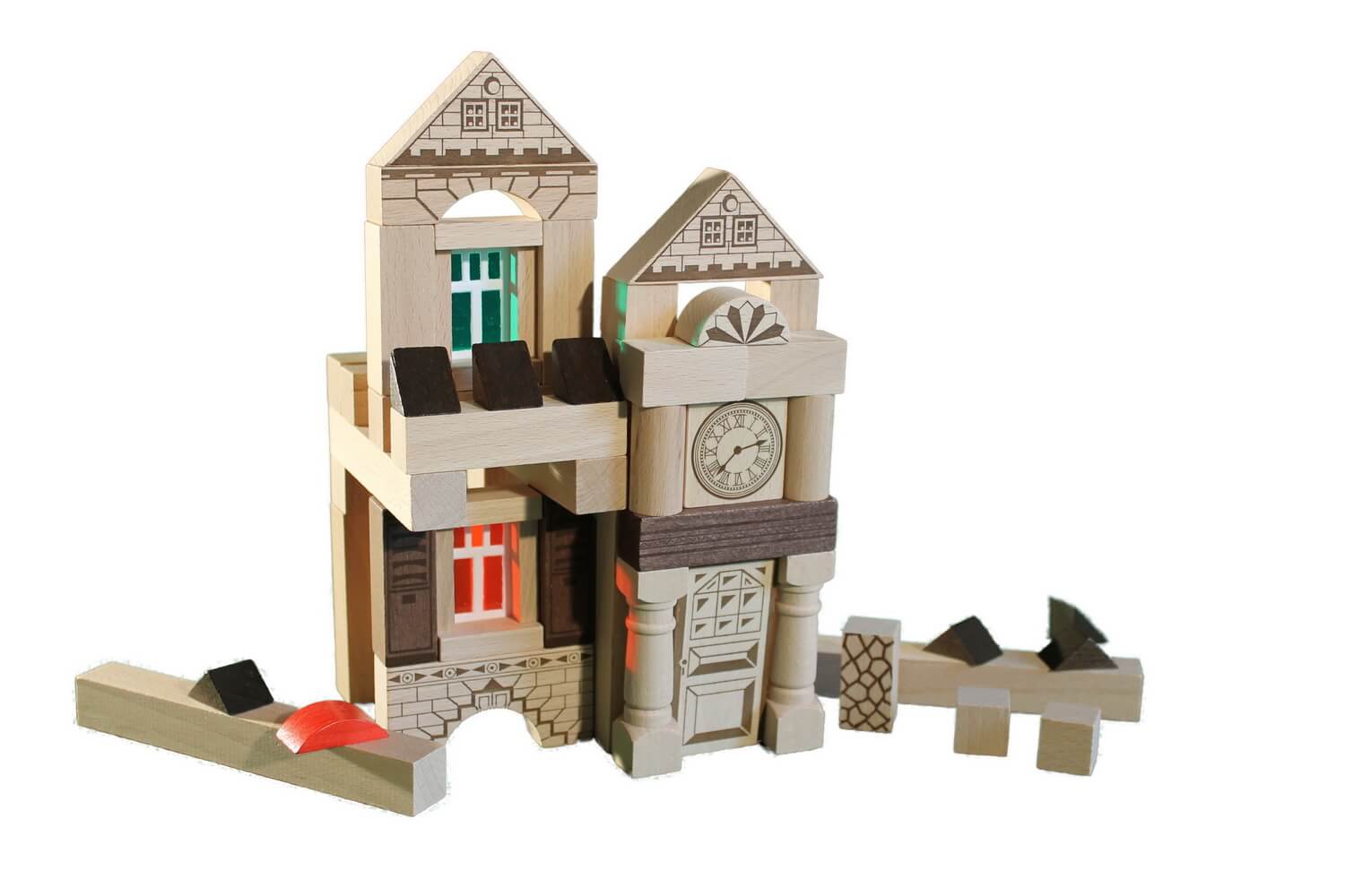 Noblesse construction set with 82 building blocks by Ebert GmbH_pic2