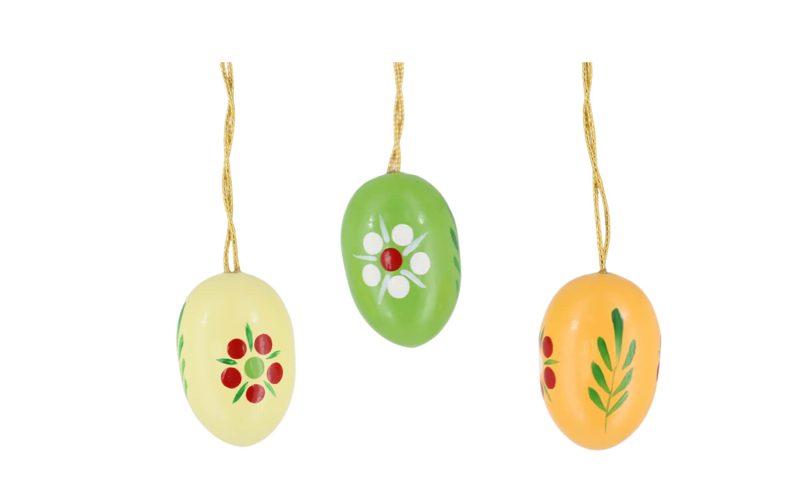 Easter eggs with flowers, 6 pieces, 2 cm by Figurenland Uhlig GmbH_1