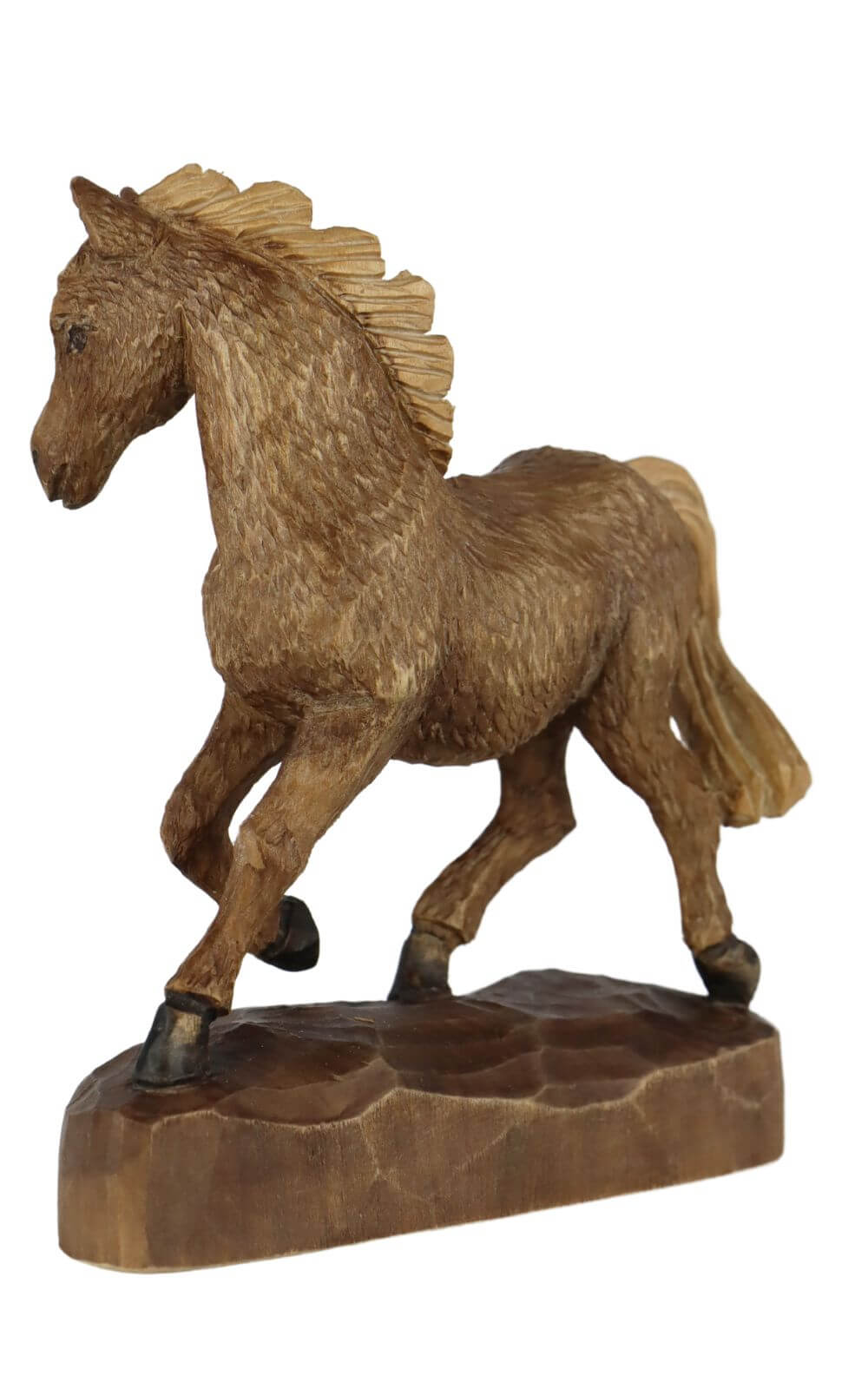 Stained horse, 15 cm by Schnitzkunst aus dem Erzgebirge_1