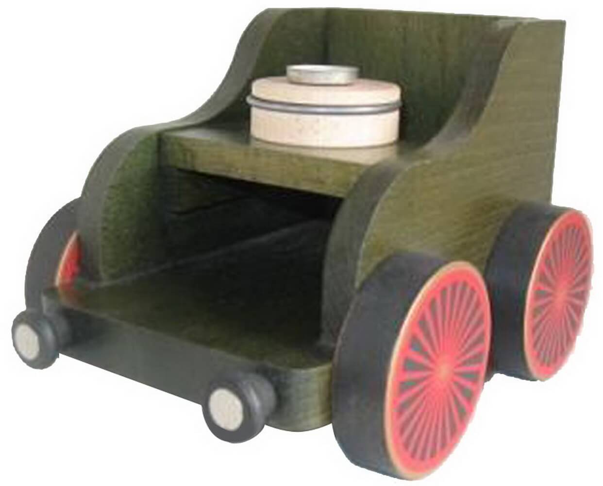 Smoking man railroad car for locomotive, 12 cm by KWO