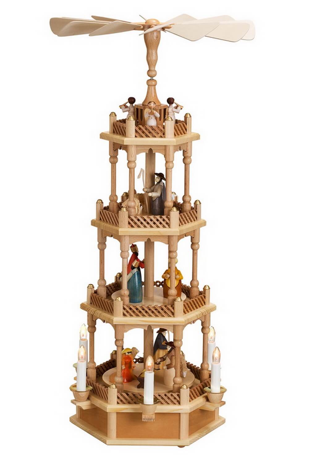 Christmas pyramid, 72 cm by Theo Lorenz